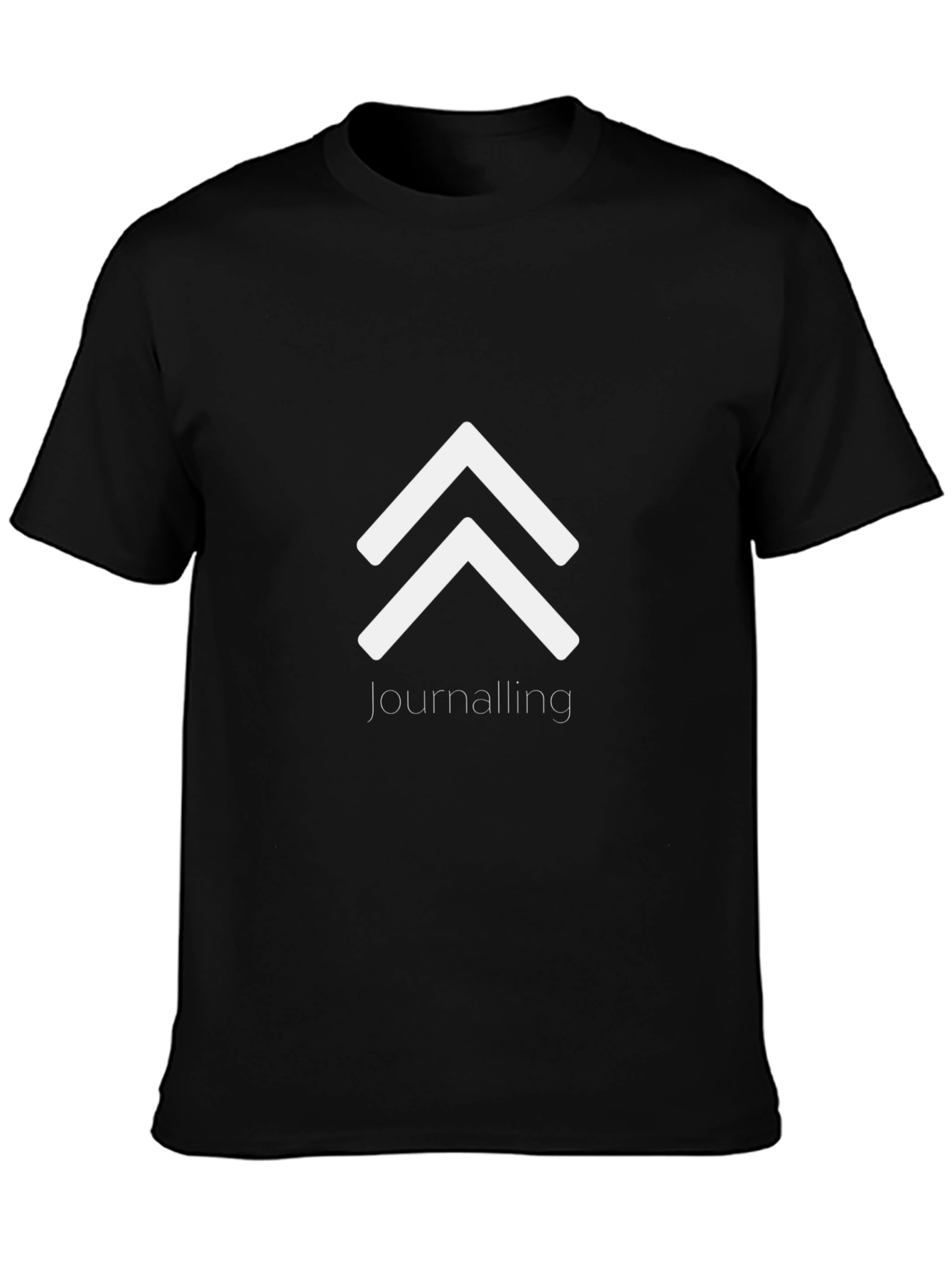 Journaling Arrows Graphic Tee - Black