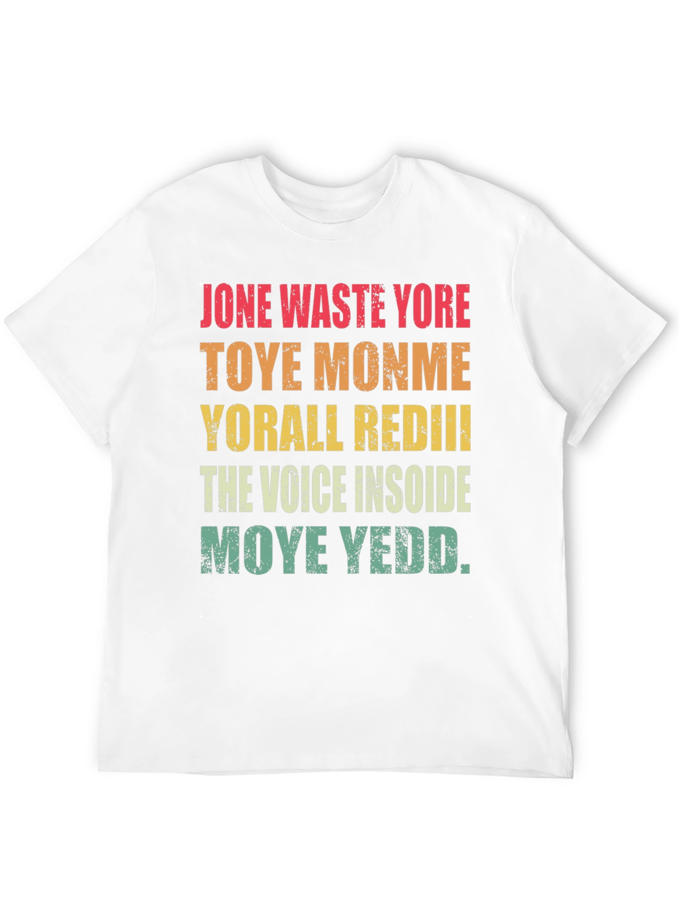 Retro Text T-Shirt