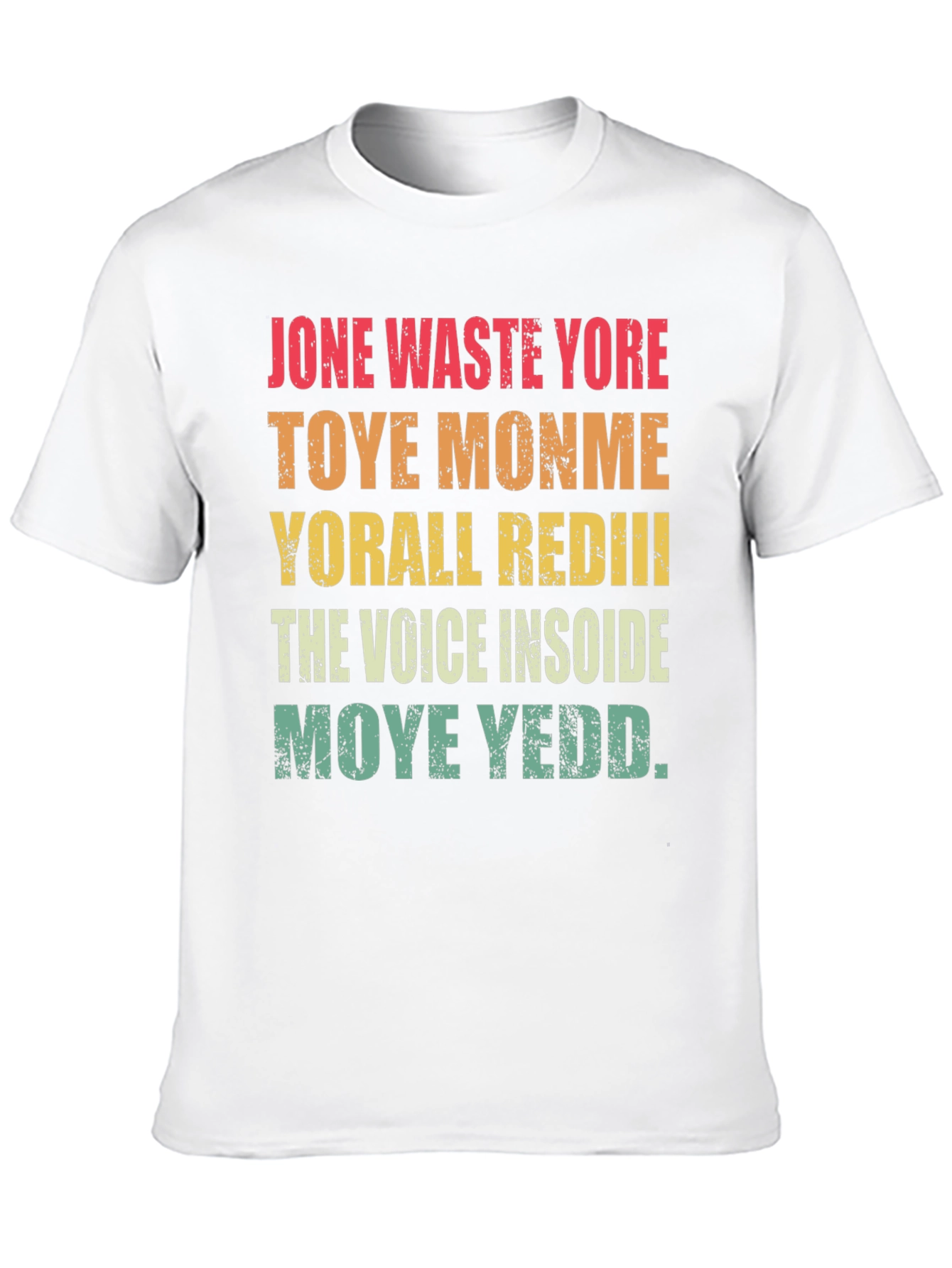 Retro Text T-Shirt