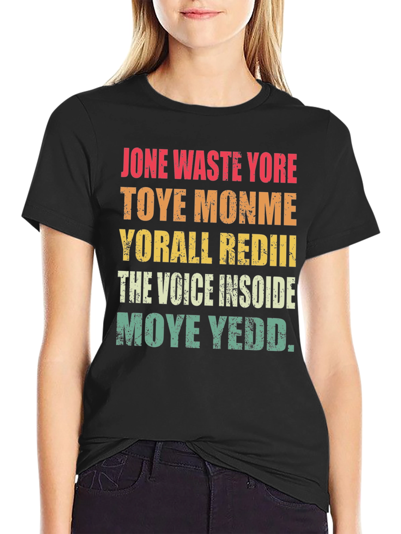 Retro Text T-Shirt