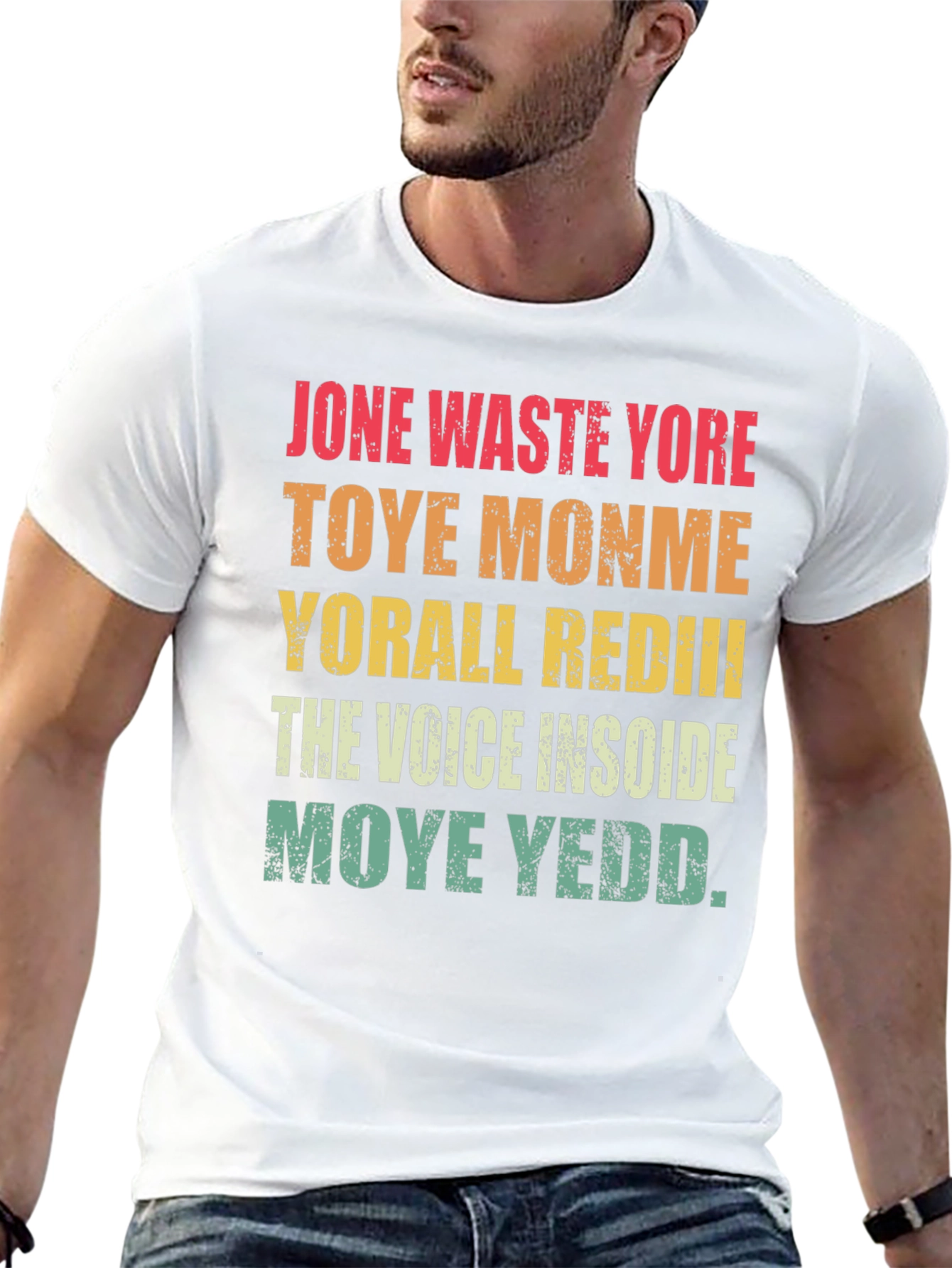 Retro Text T-Shirt