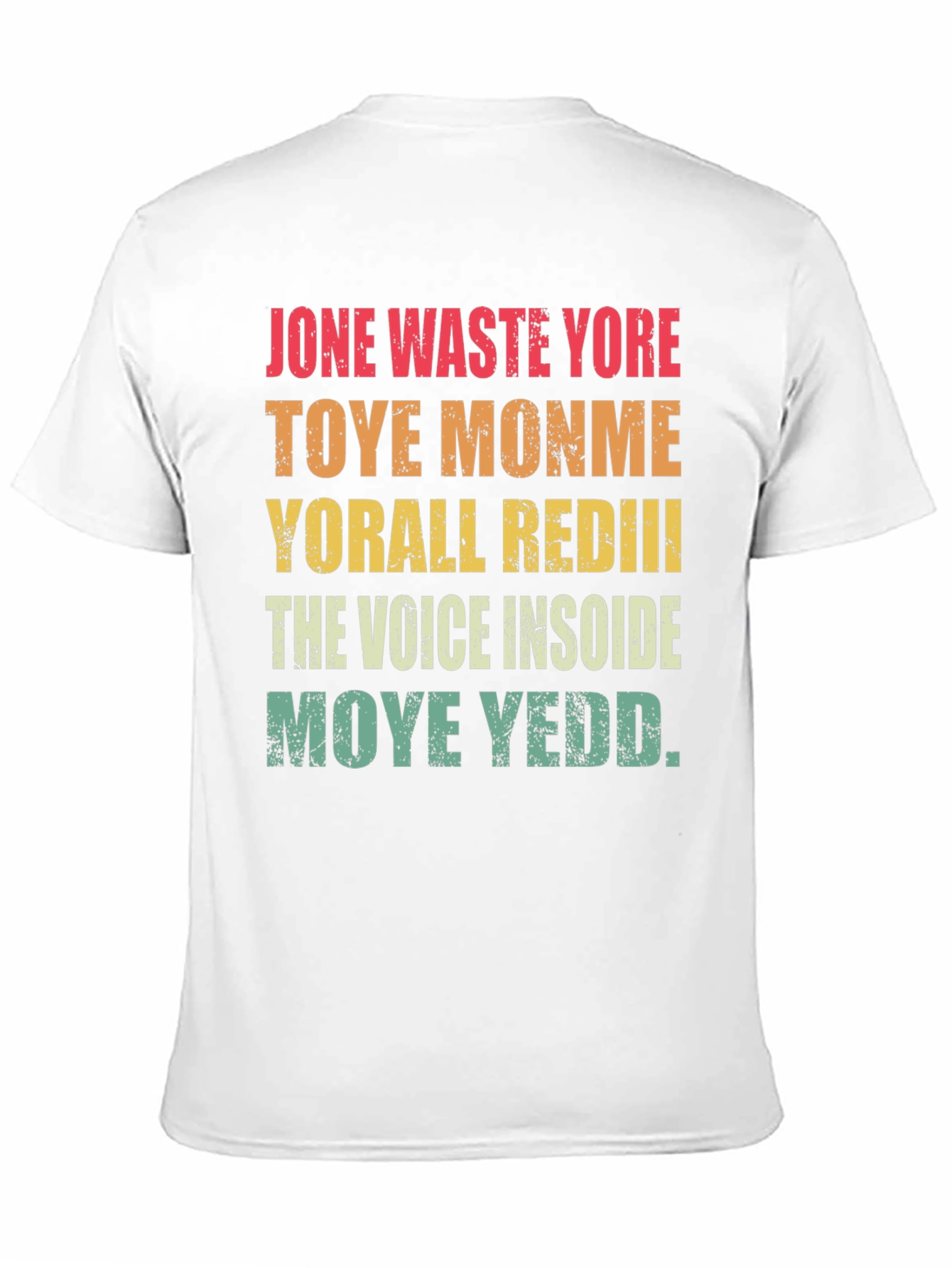 Retro Text T-Shirt