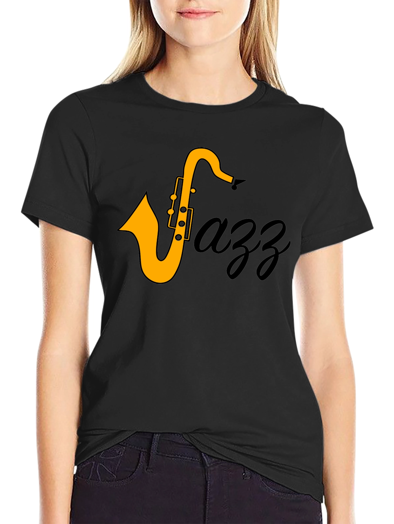 Jazz Saxophone T-Shirt - Cool Music Tee