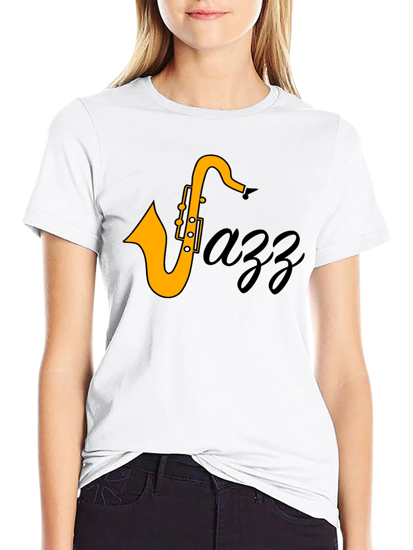 Jazz Saxophone T-Shirt - Cool Music Tee
