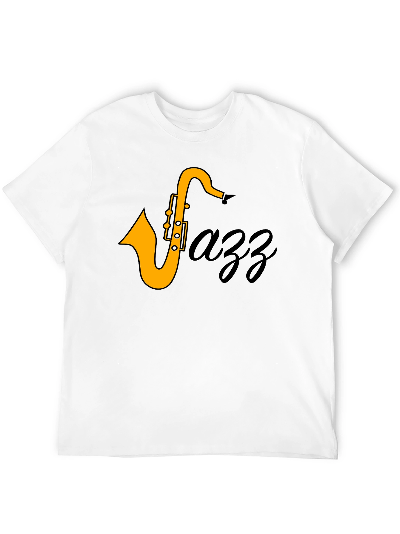 Jazz Saxophone T-Shirt - Cool Music Tee