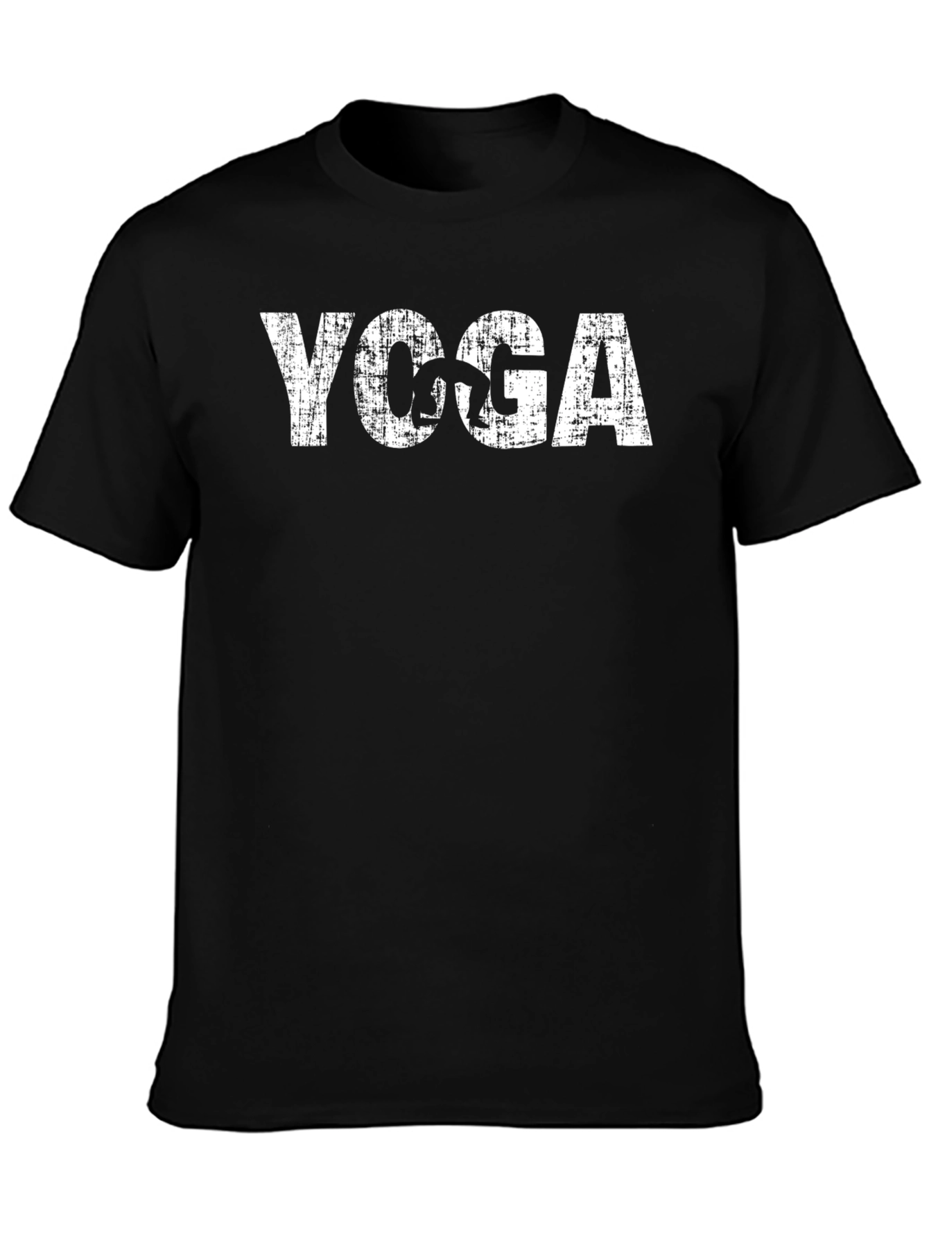 Yoga Graphic Black T-Shirt