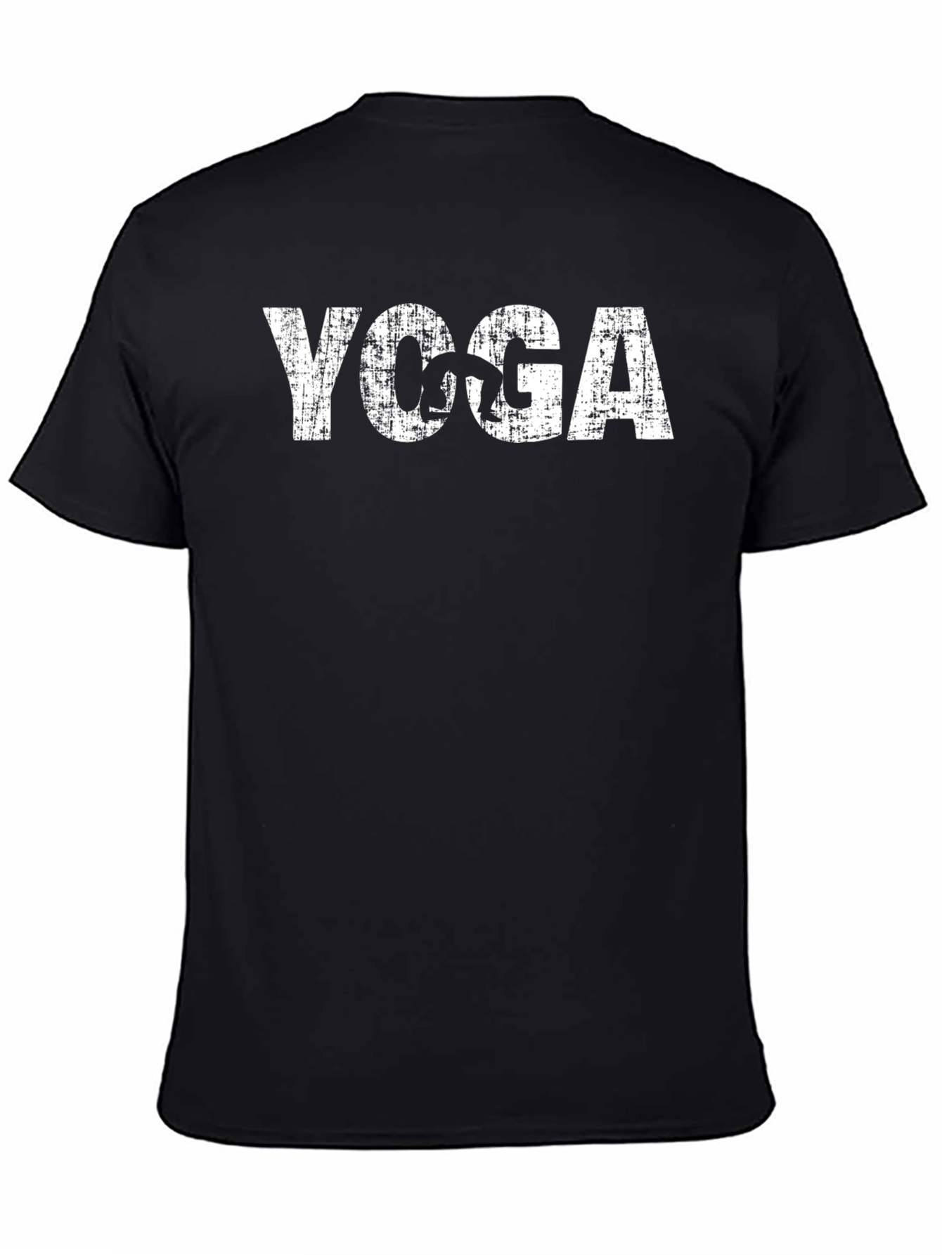 Yoga Graphic Black T-Shirt