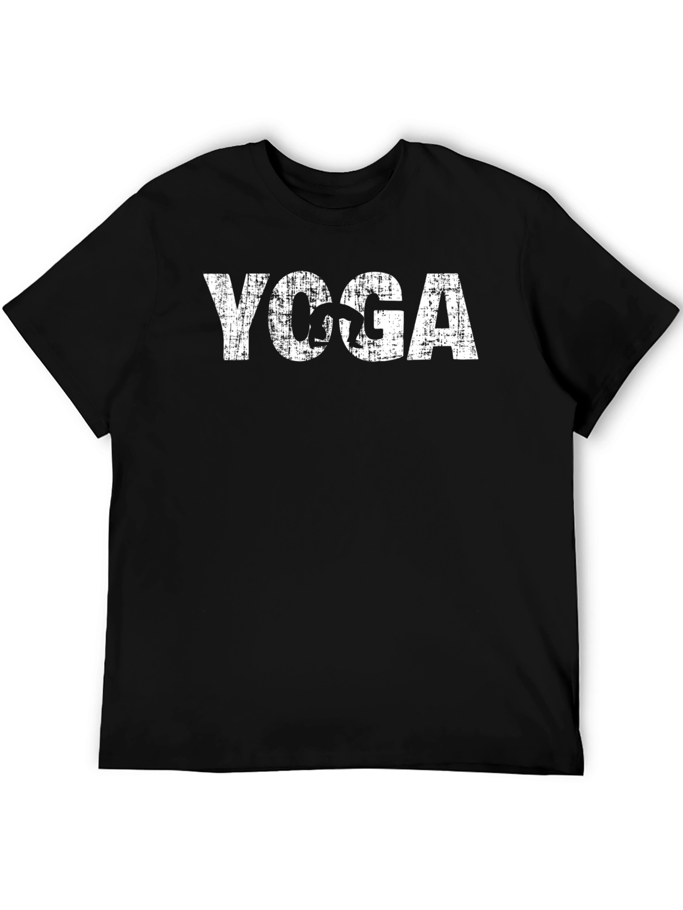 Yoga Graphic Black T-Shirt