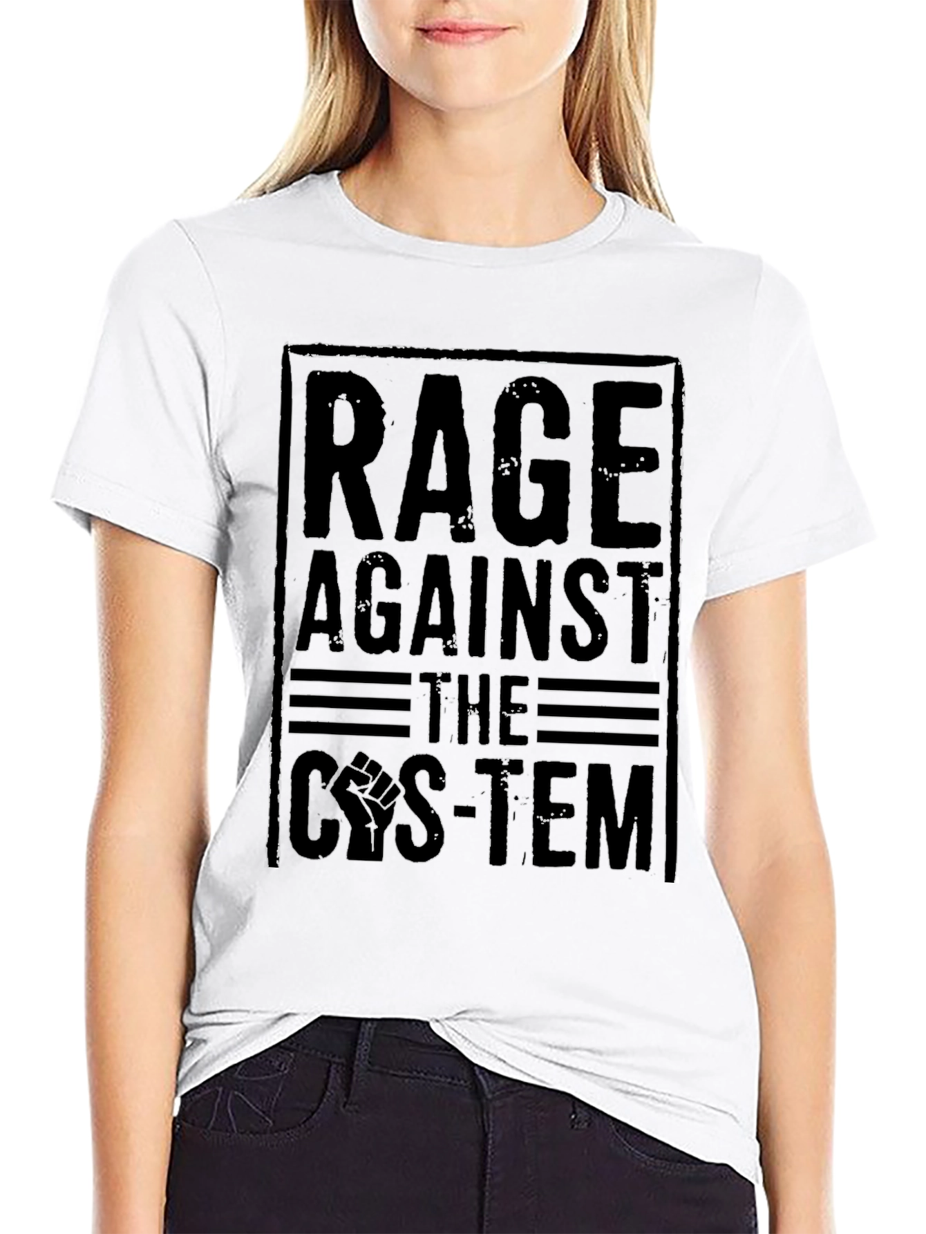 Rage Against the System Graphic Tee