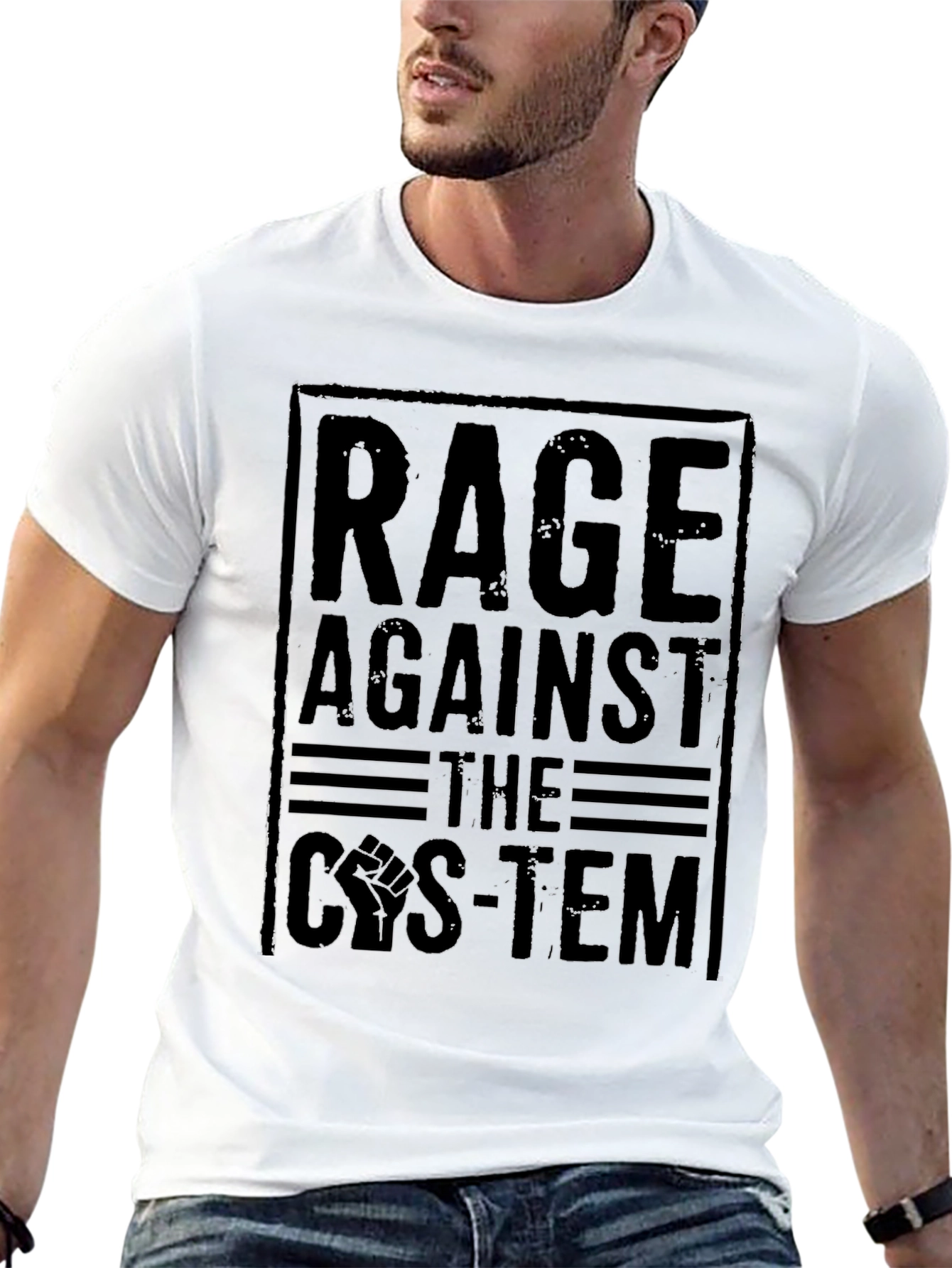 Rage Against the System Graphic Tee