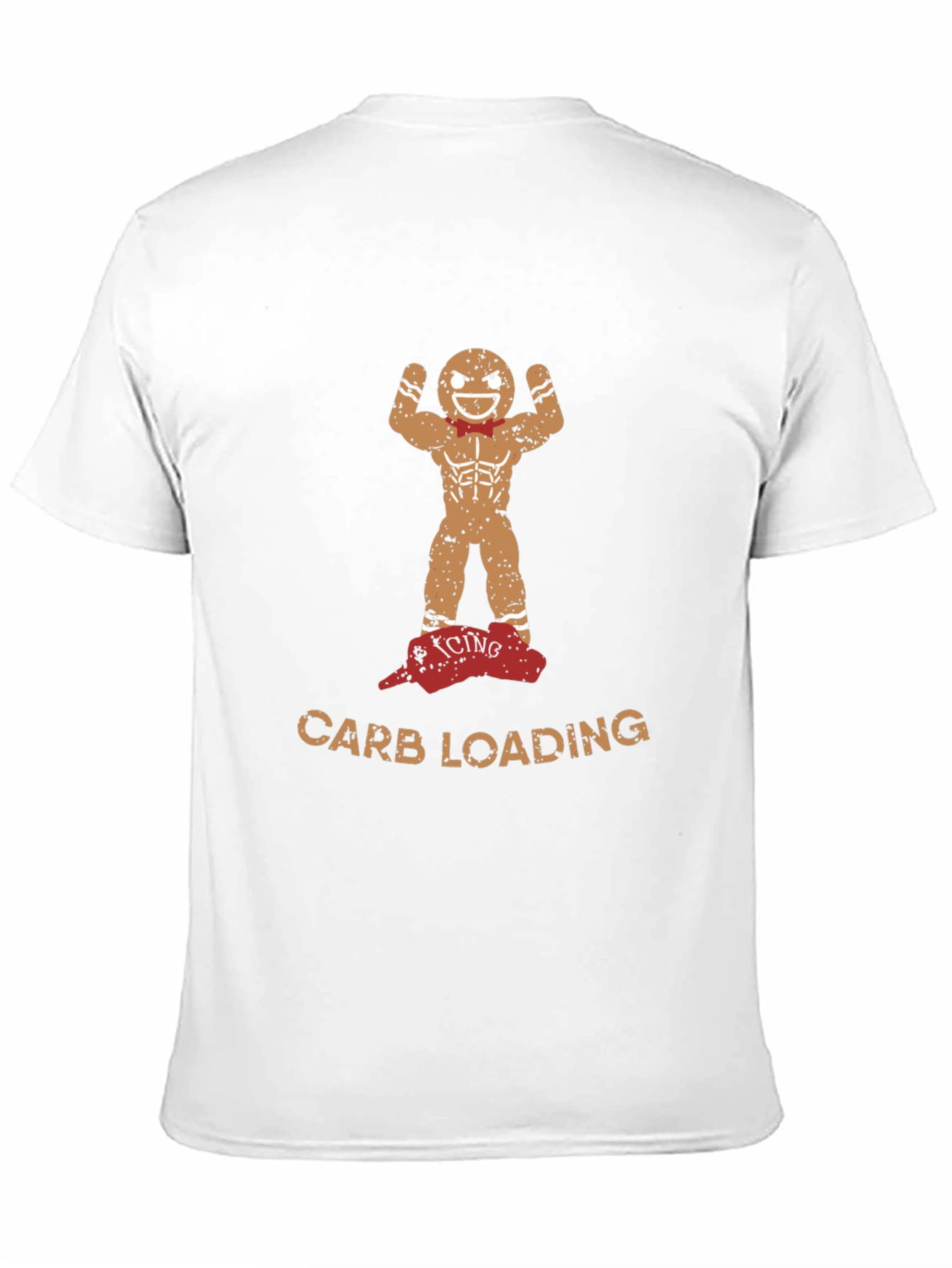 Carb Loading Gingerbread Man Gym T-Shirt