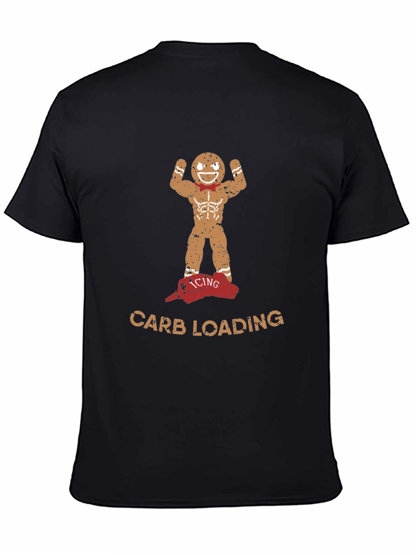Carb Loading Gingerbread Man Gym T-Shirt