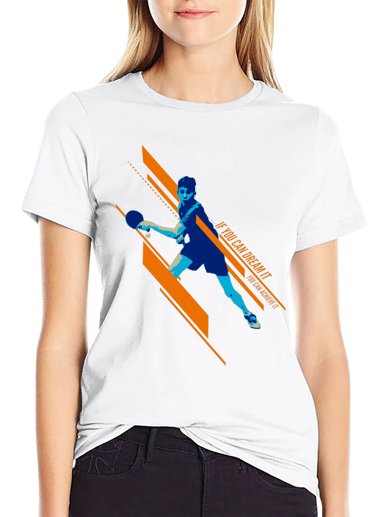Dream Achieve Table Tennis Graphic Tee