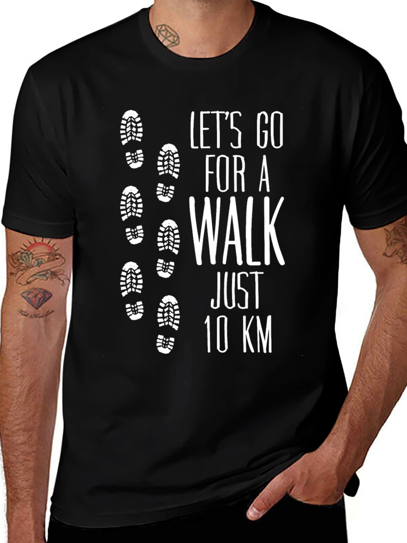 Lets Go For A Walk Graphic Tee