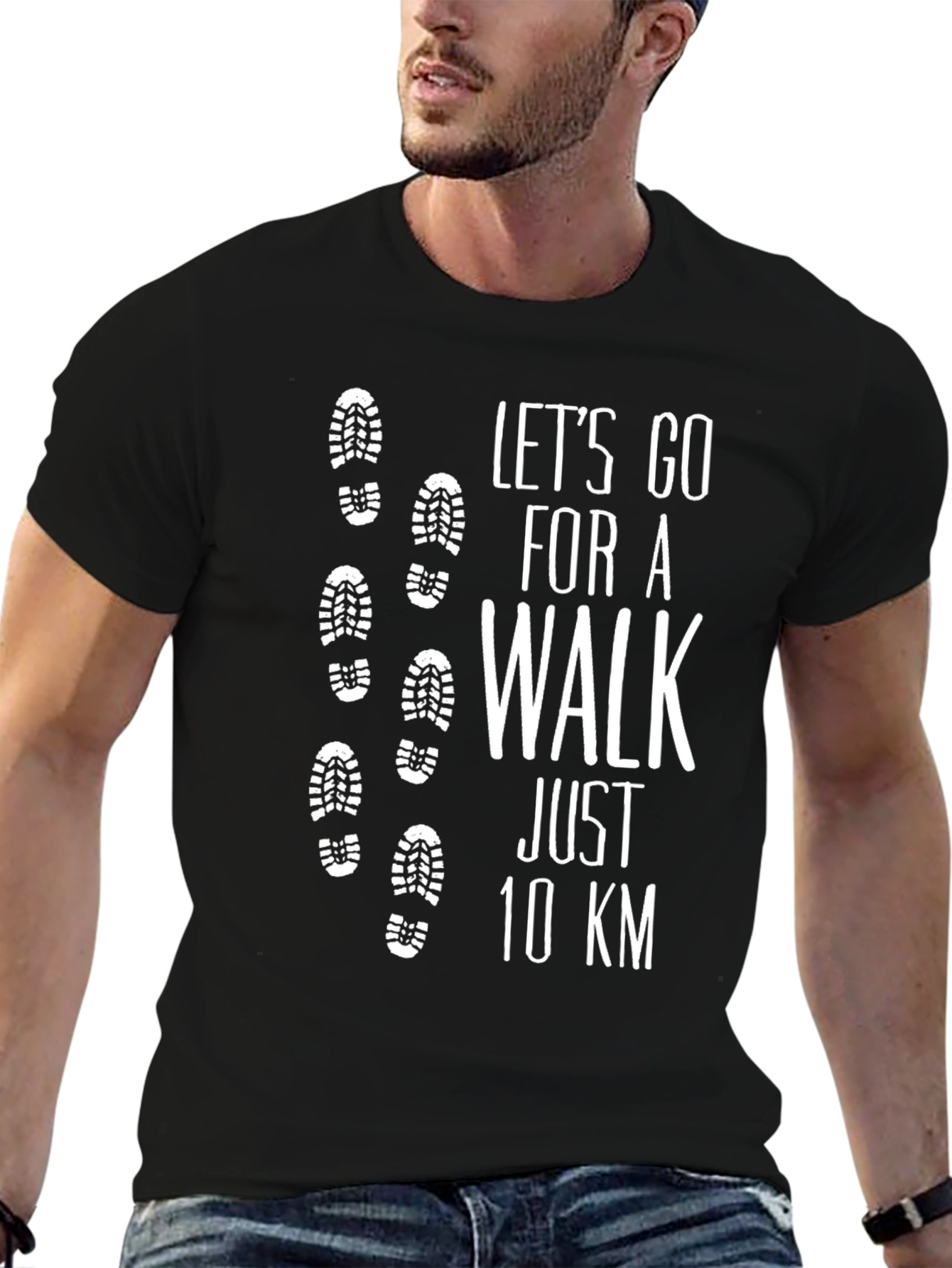 Lets Go For A Walk Graphic Tee