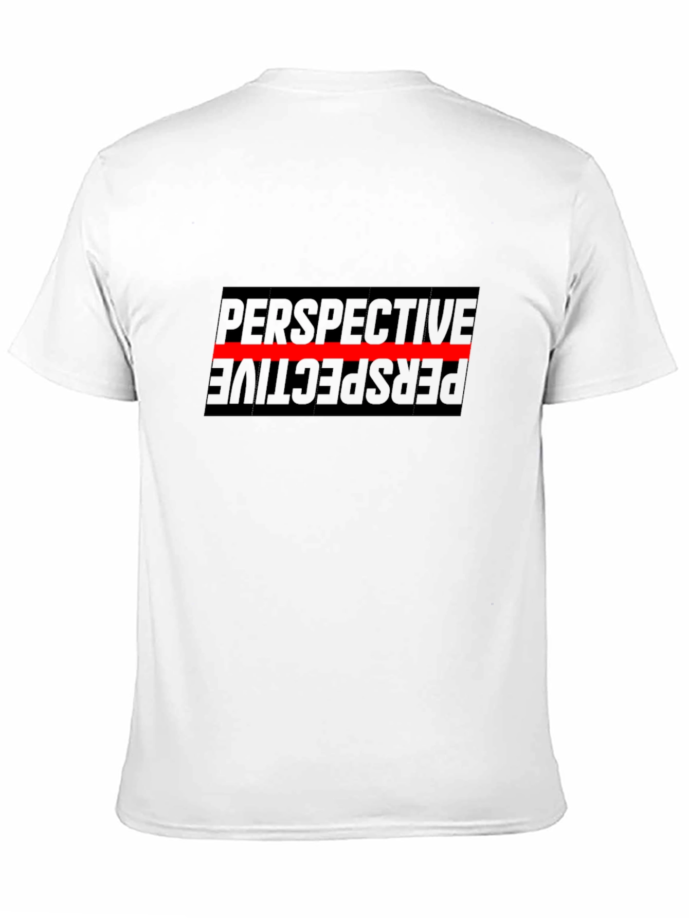 Perspective Graphic T-Shirt - Black
