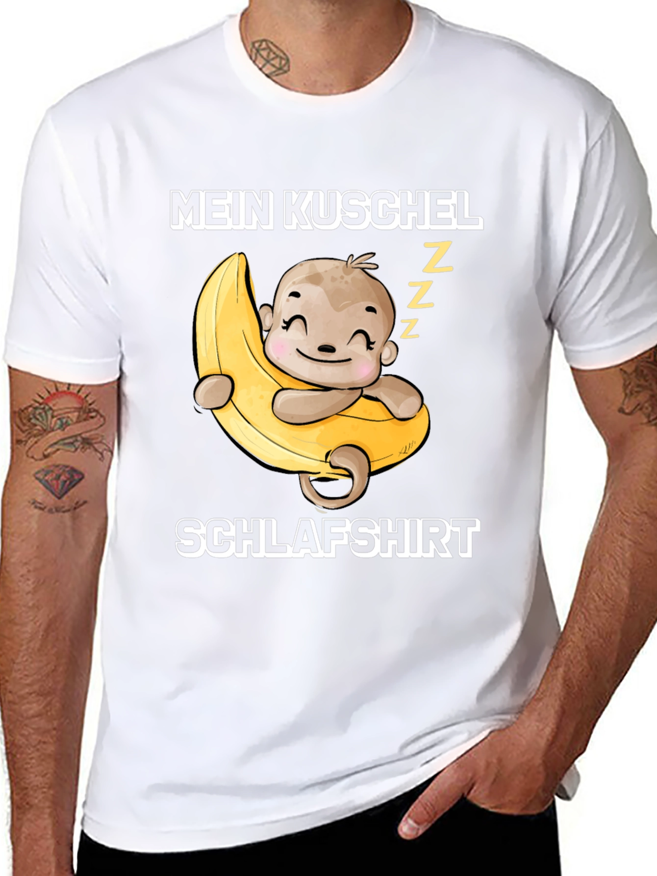 Mein Kuschel Schlafshirt Banana Baby Graphic Tee