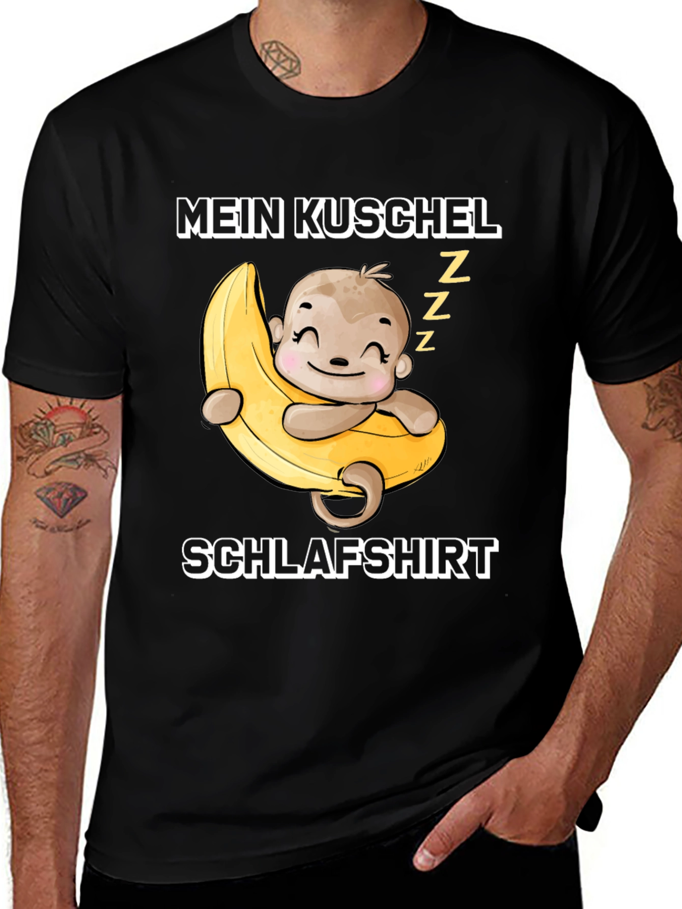 Mein Kuschel Schlafshirt Banana Baby Graphic Tee