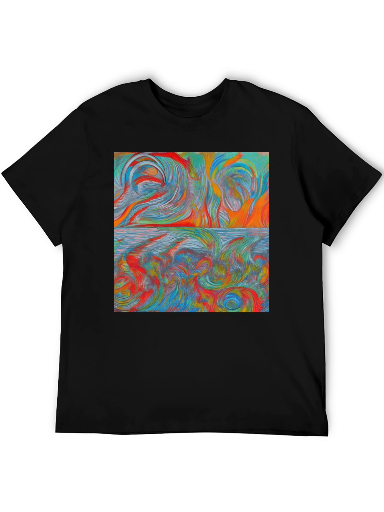 Abstract Swirl Art T-Shirt