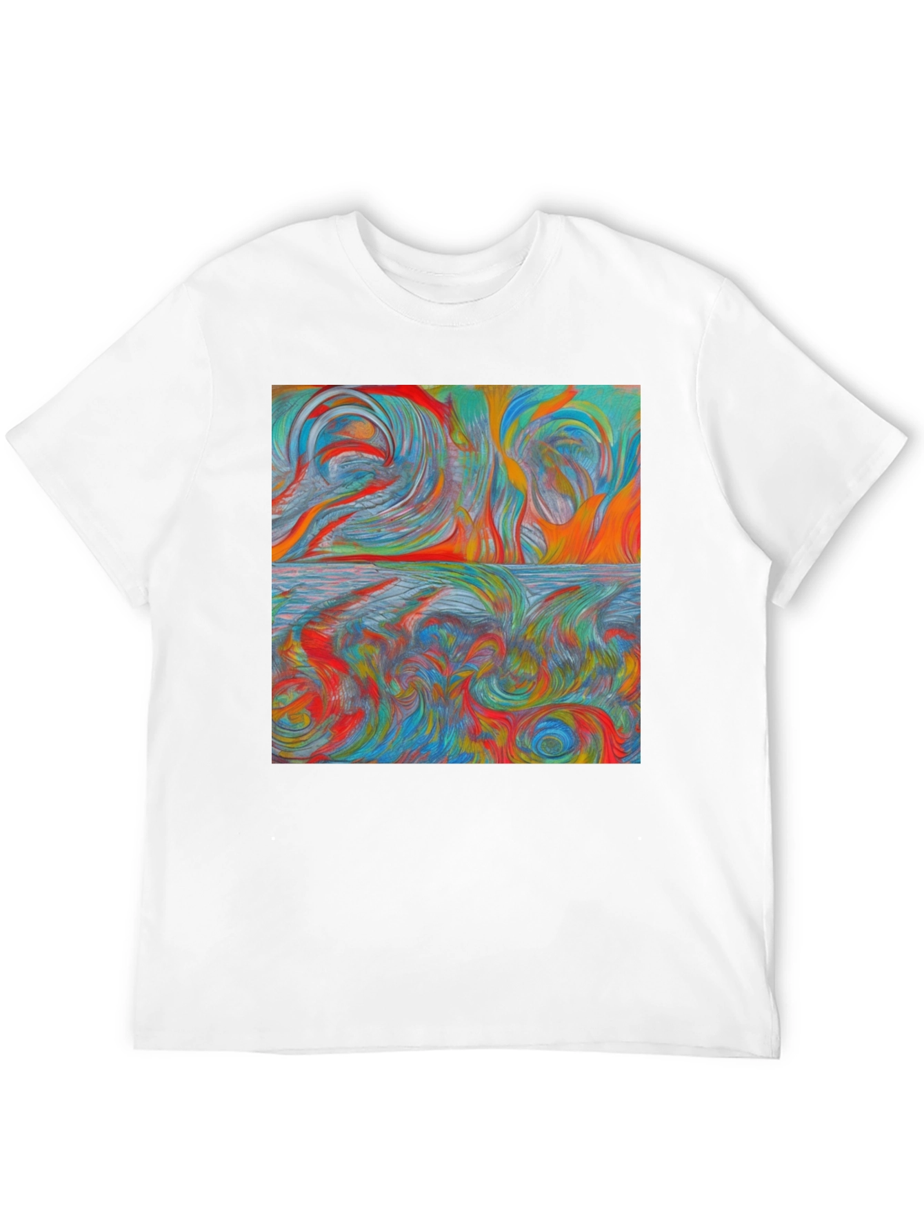 Abstract Swirl Art T-Shirt