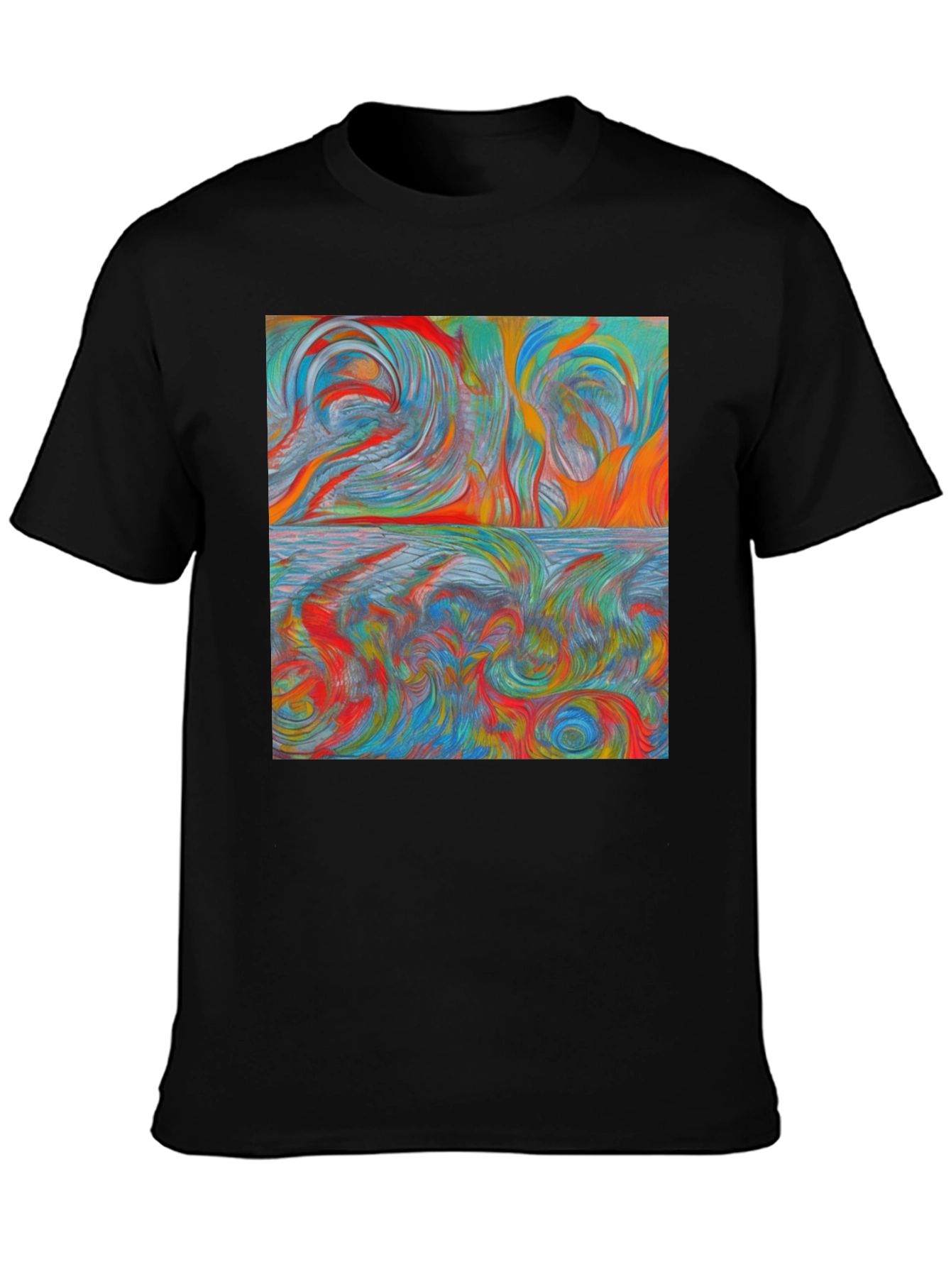 Abstract Swirl Art T-Shirt
