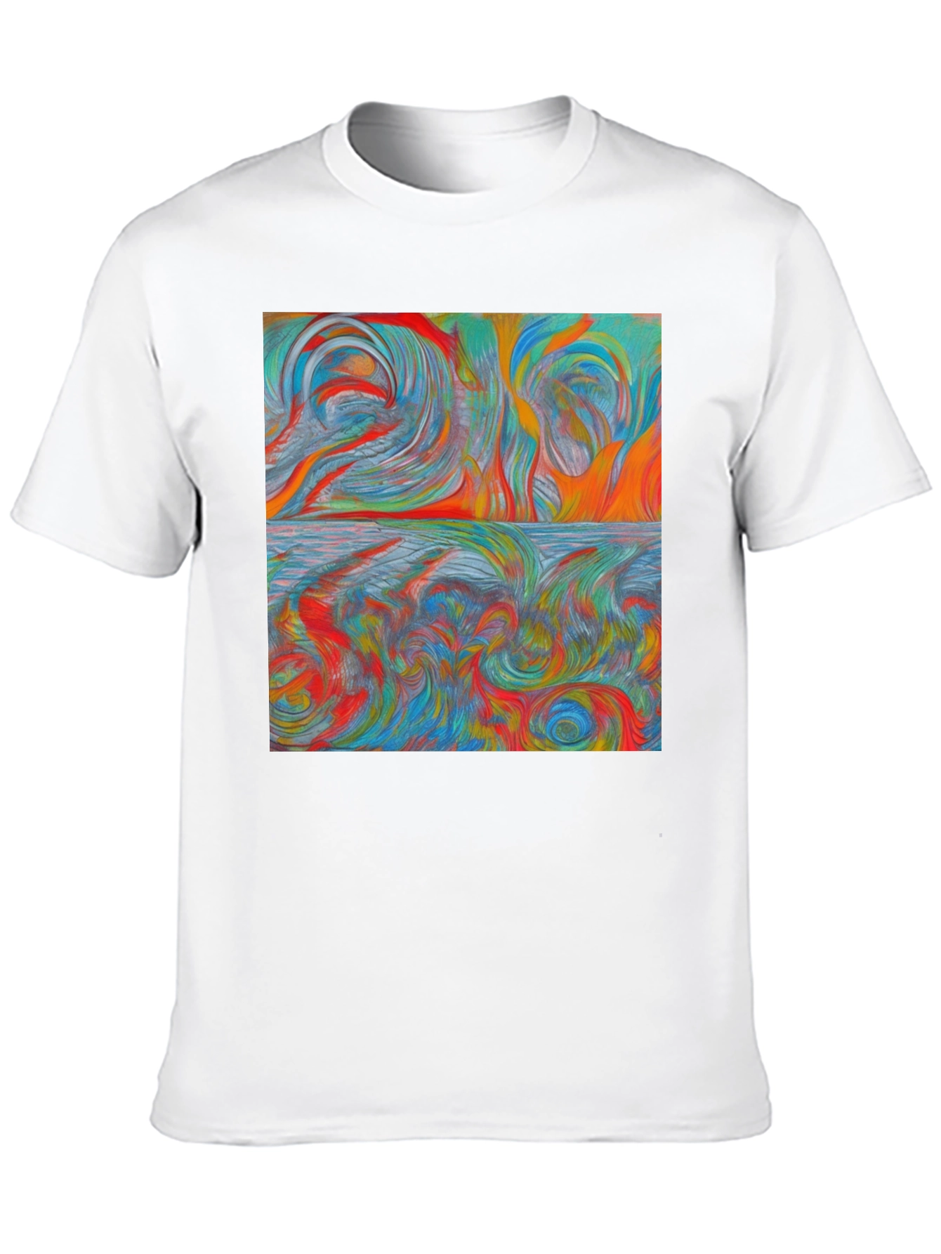 Abstract Swirl Art T-Shirt