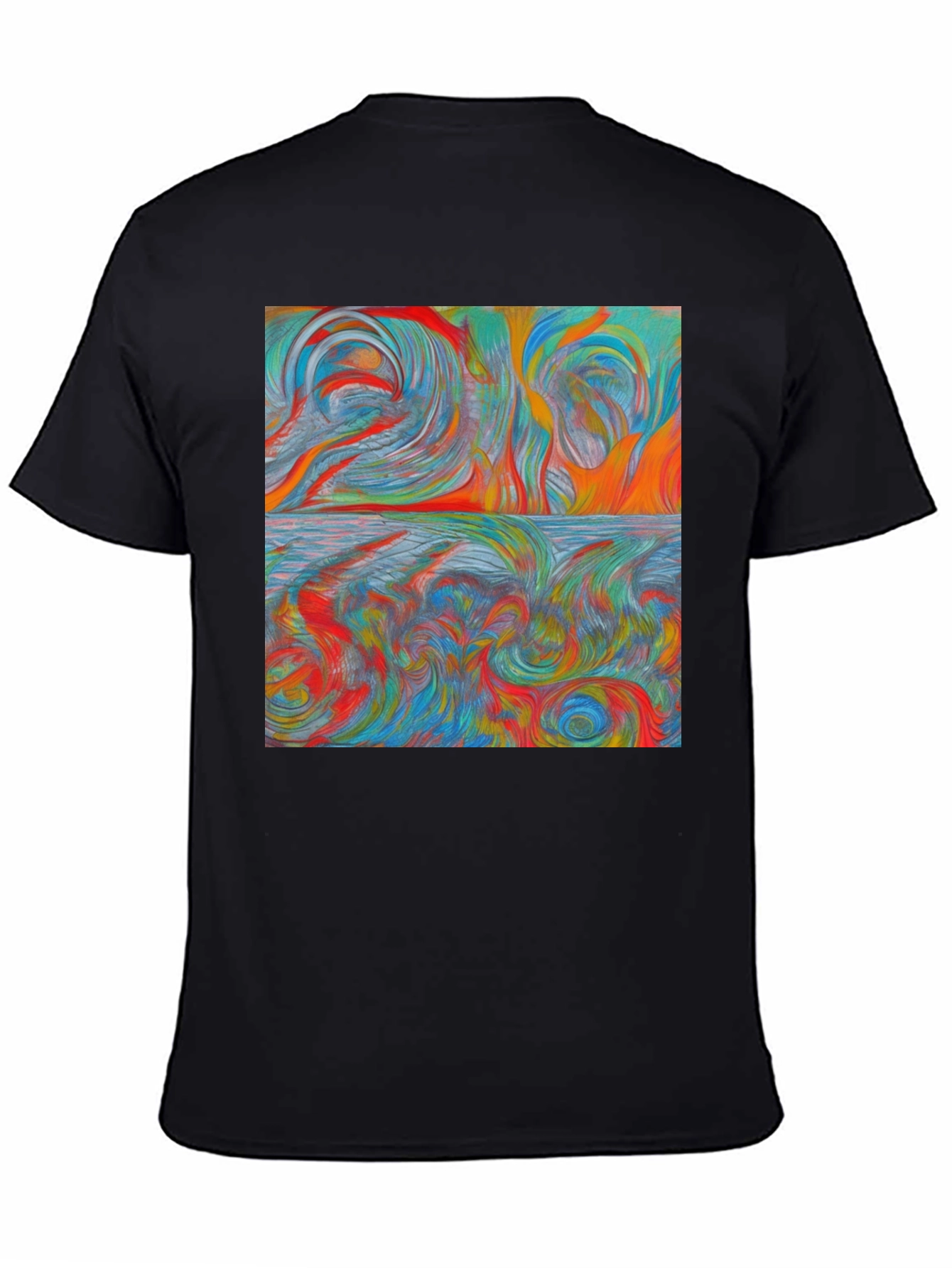 Abstract Swirl Art T-Shirt