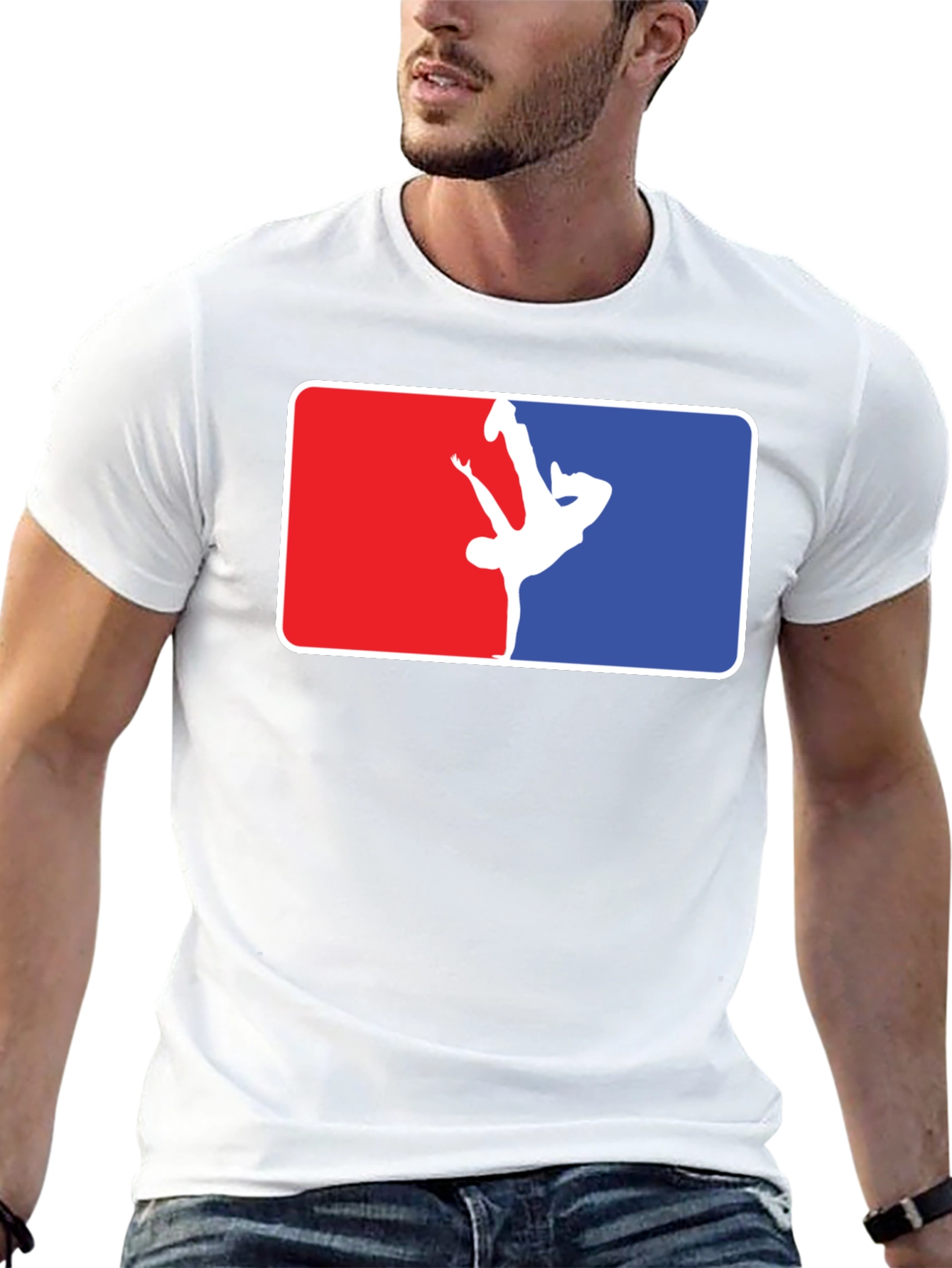 Breakdance Pose Graphic Tee - Cool & Stylish