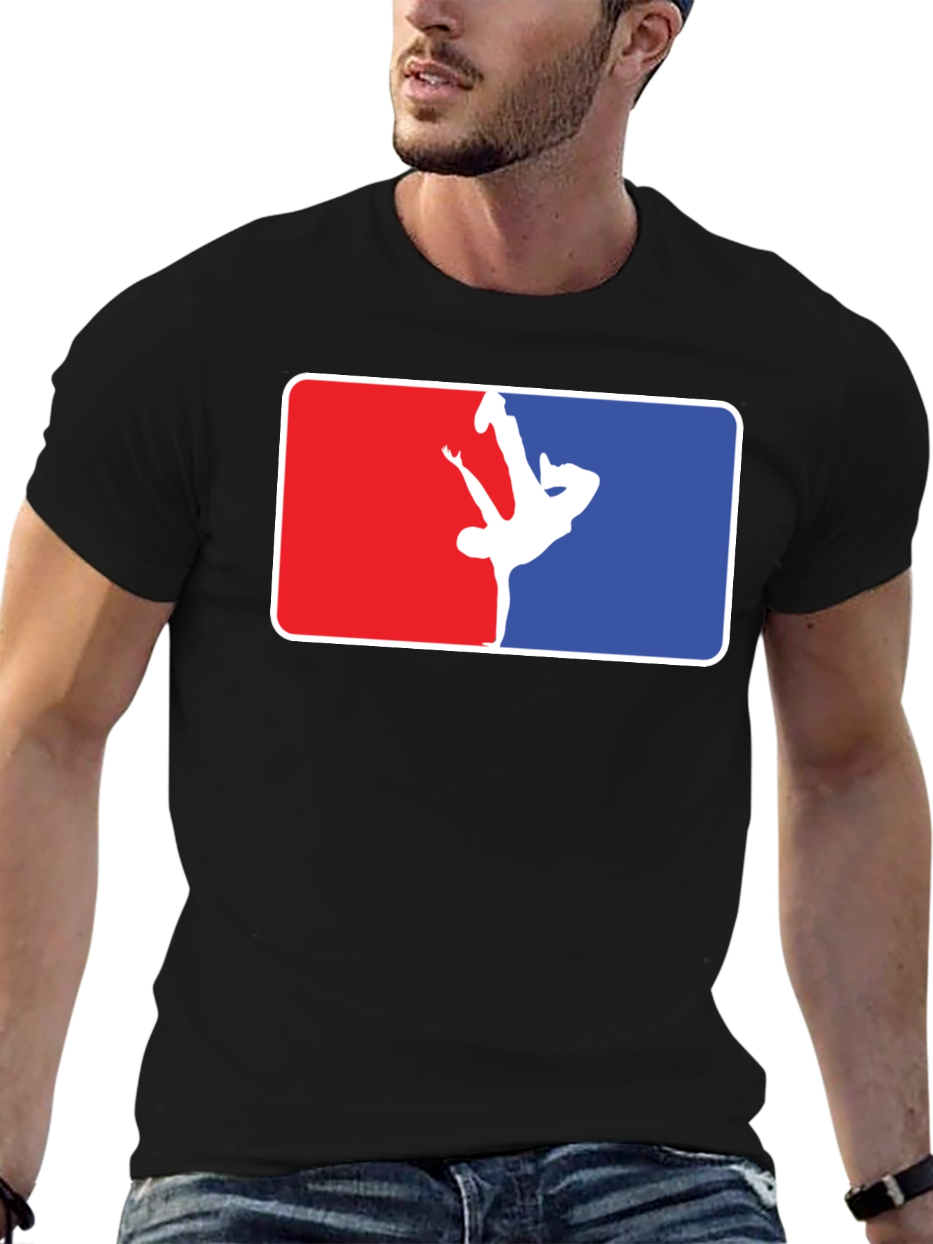 Breakdance Pose Graphic Tee - Cool & Stylish