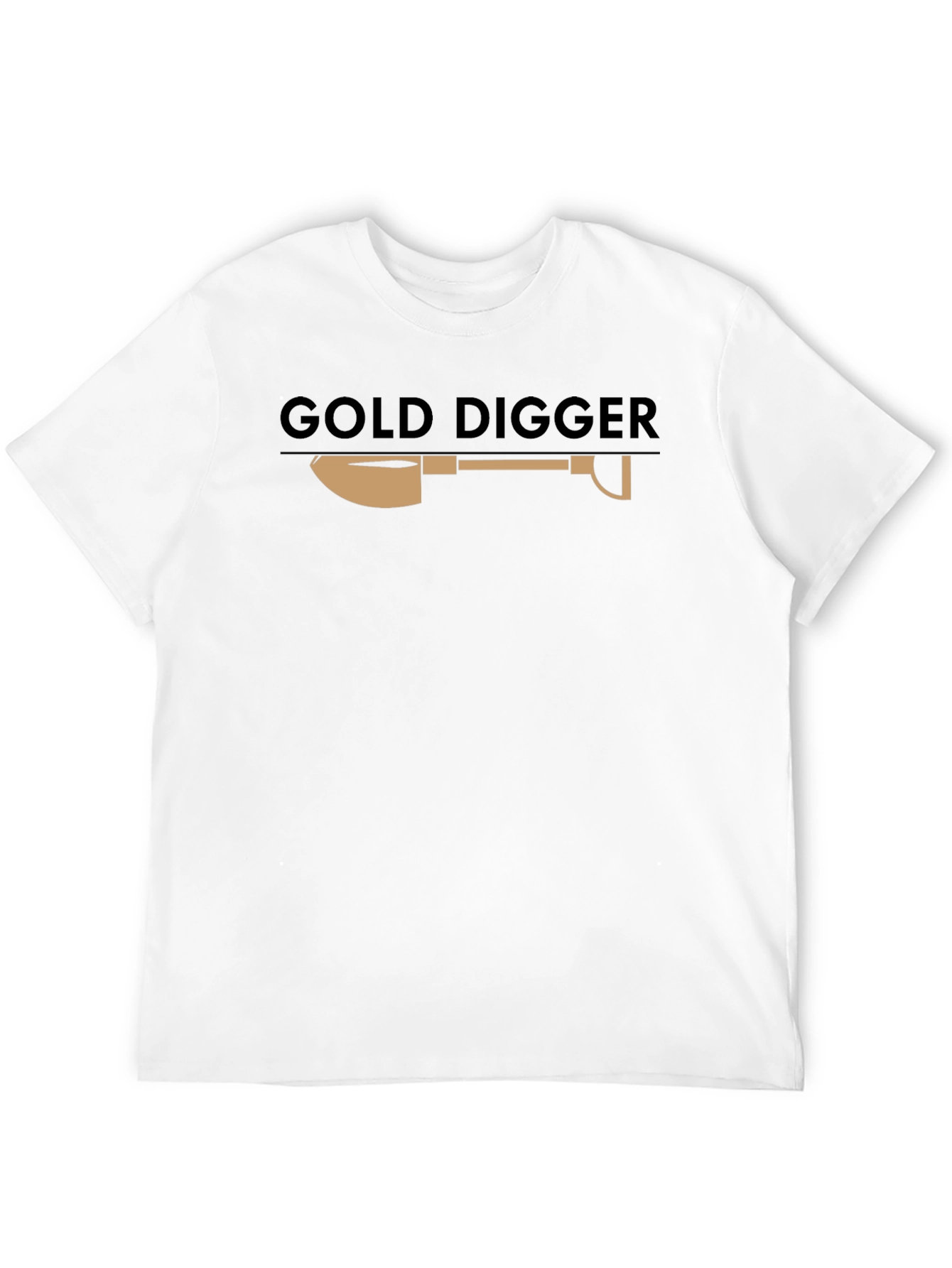 Gold Digger Graphic Tee - Novelty Design T-Shirt