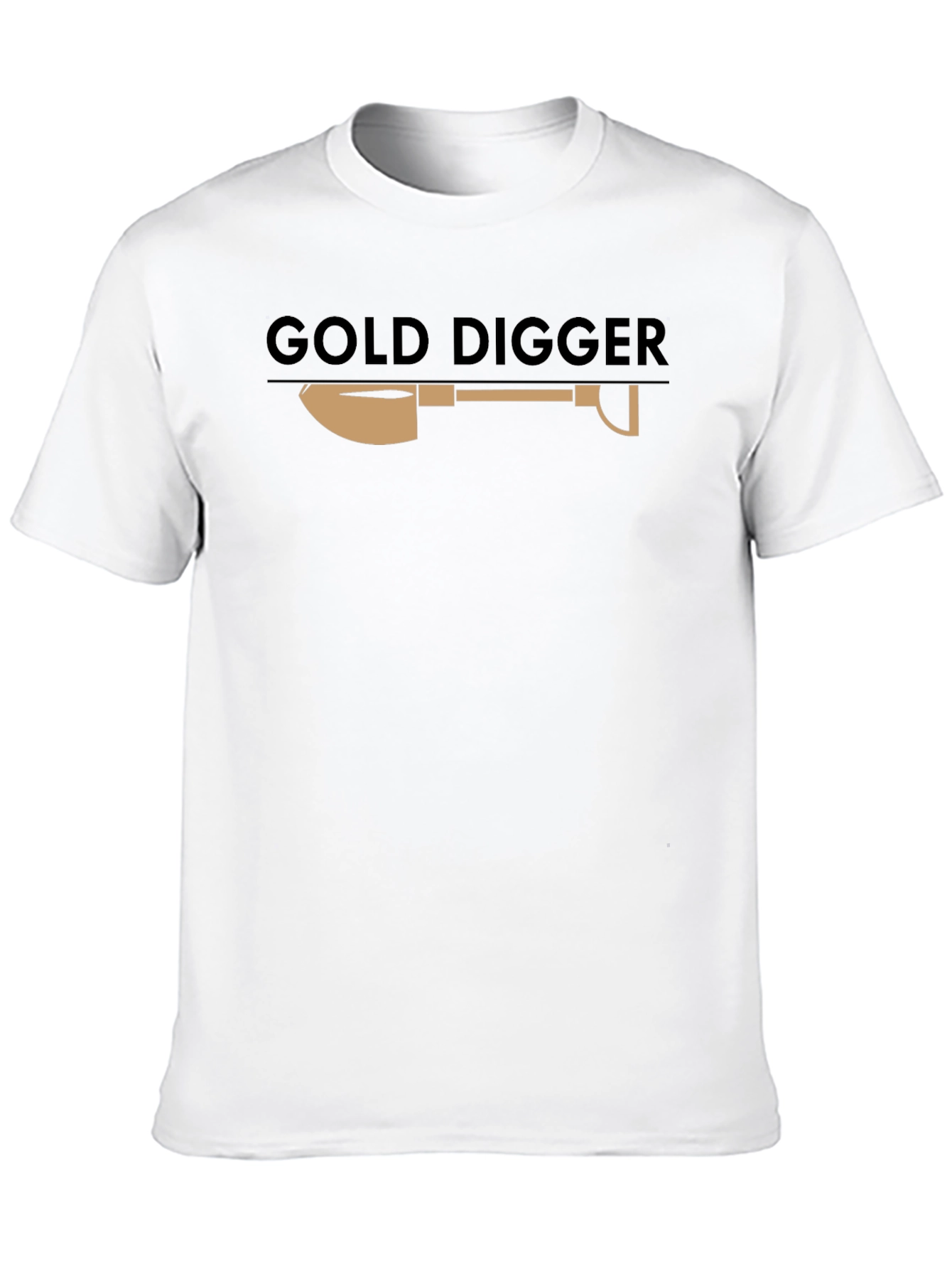 Gold Digger Graphic Tee - Novelty Design T-Shirt