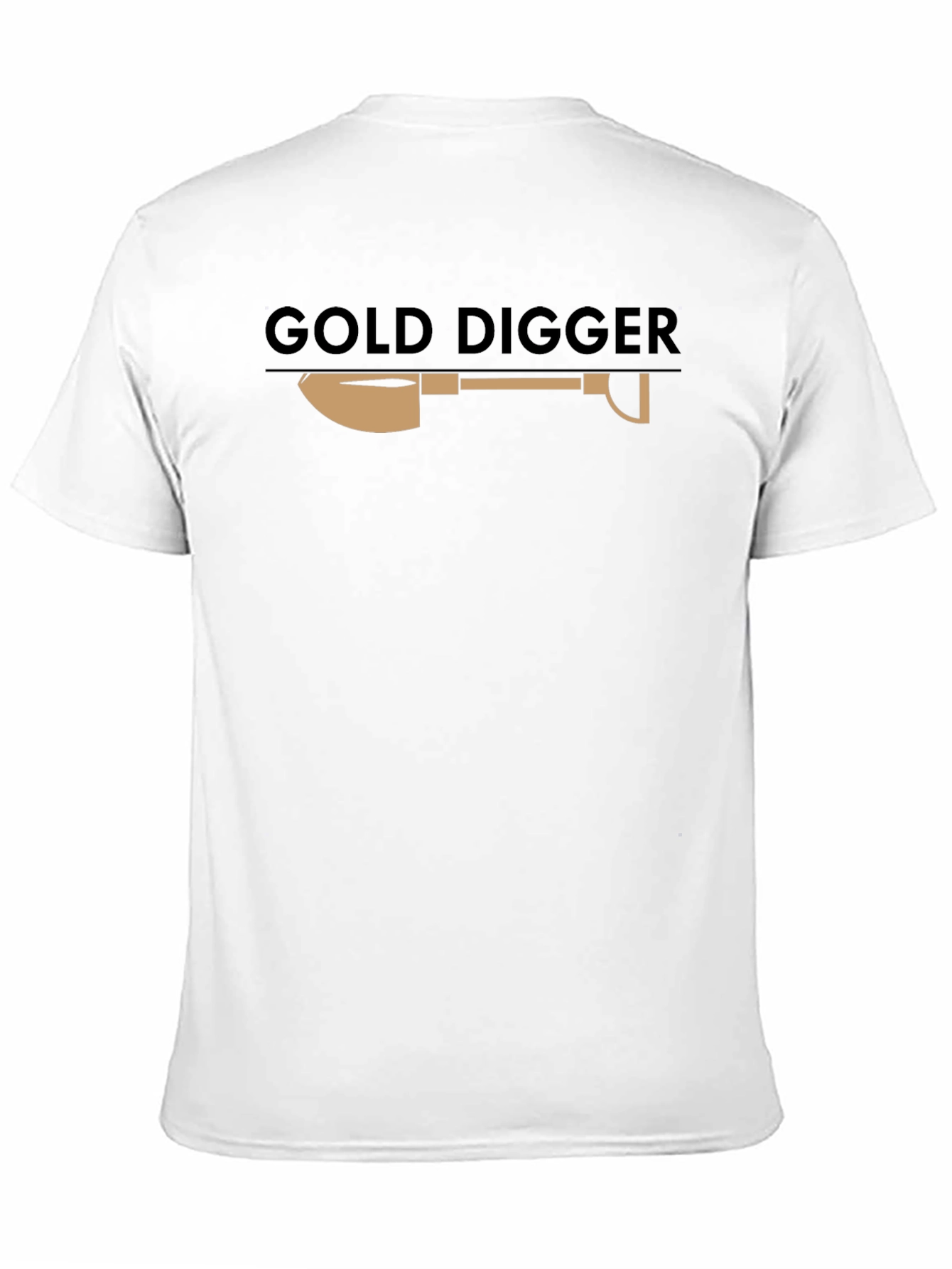 Gold Digger Graphic Tee - Novelty Design T-Shirt