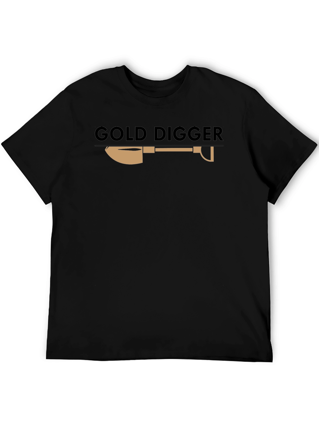 Gold Digger Graphic Tee - Novelty Design T-Shirt
