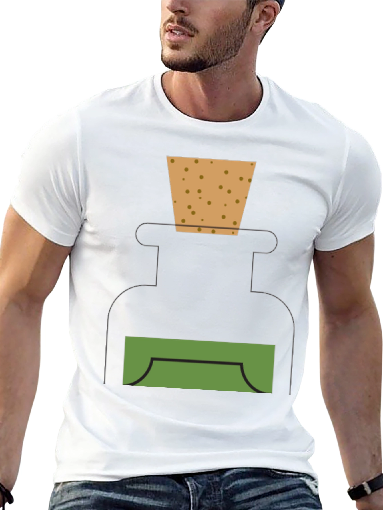 Potion Graphic Tee - Alchemist Style Black T-Shirt