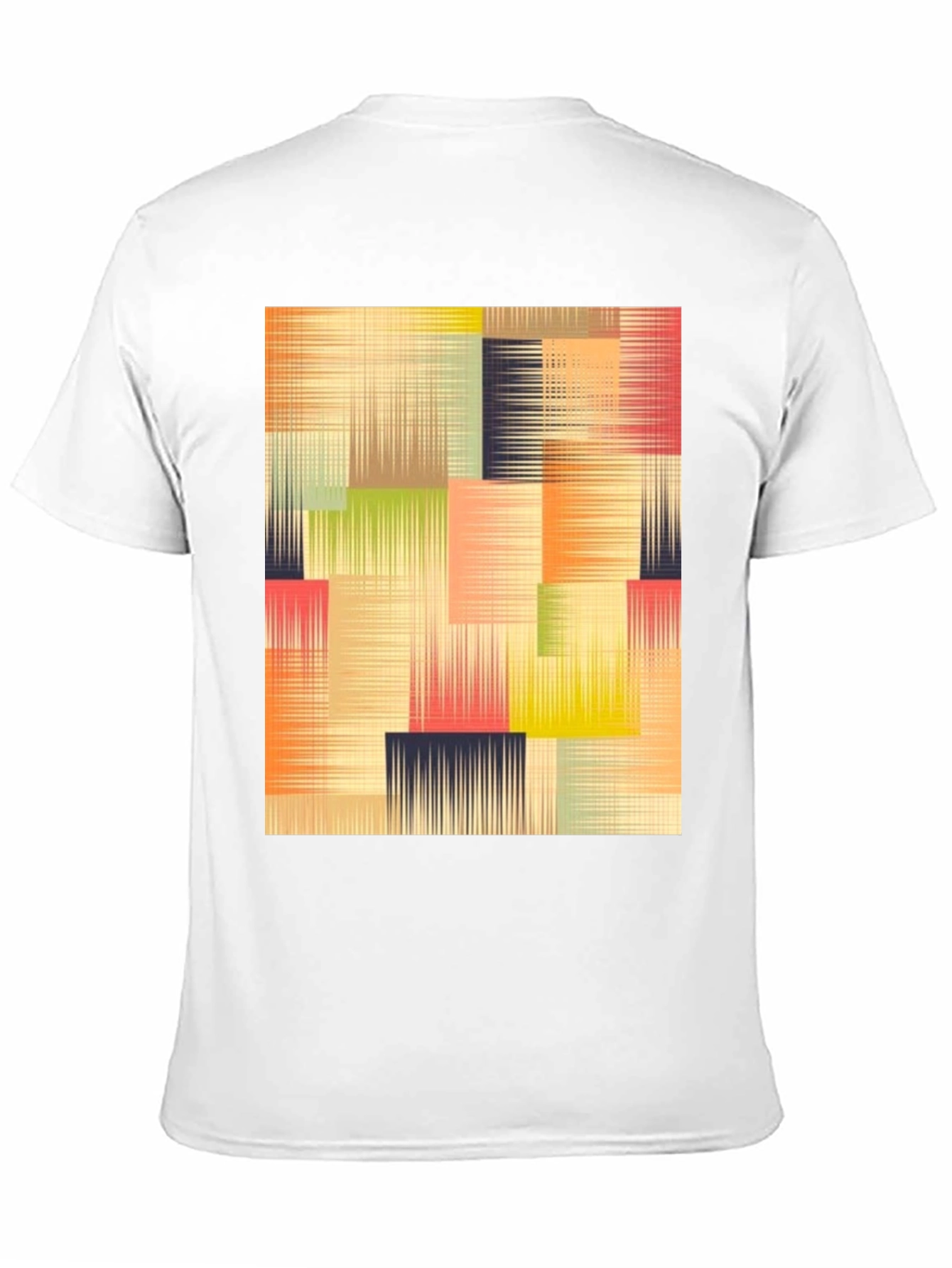 Abstract Geometric T-Shirt - Modern Art Design