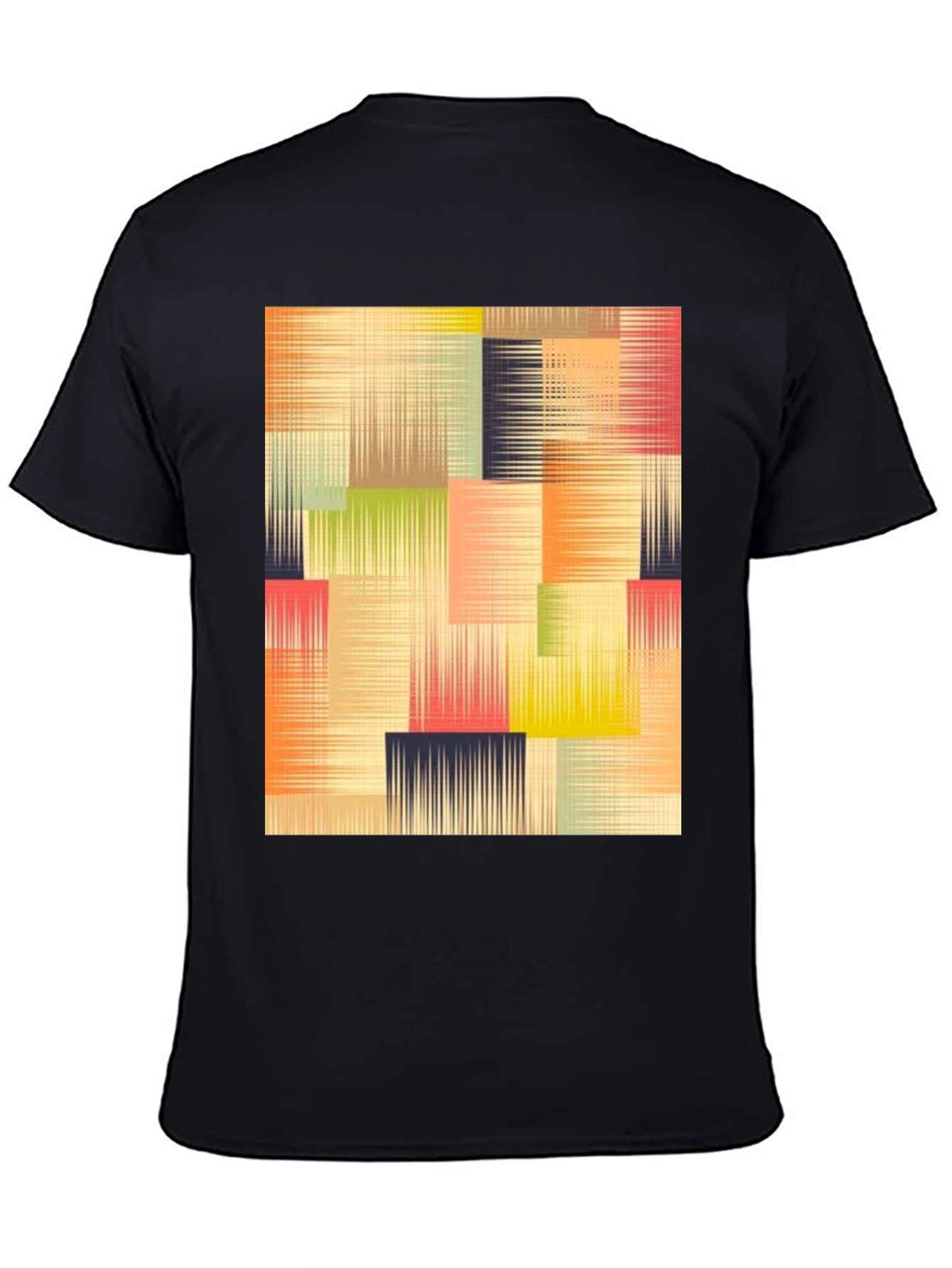 Abstract Geometric T-Shirt - Modern Art Design