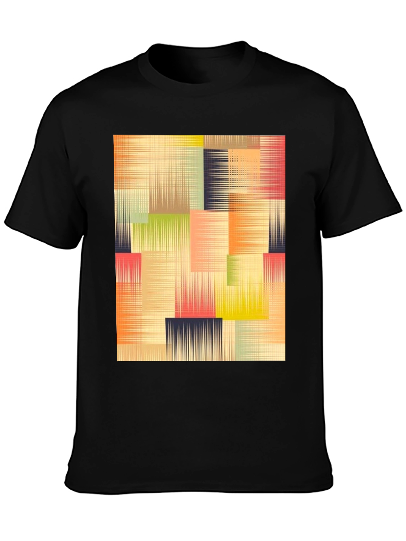 Abstract Geometric T-Shirt - Modern Art Design