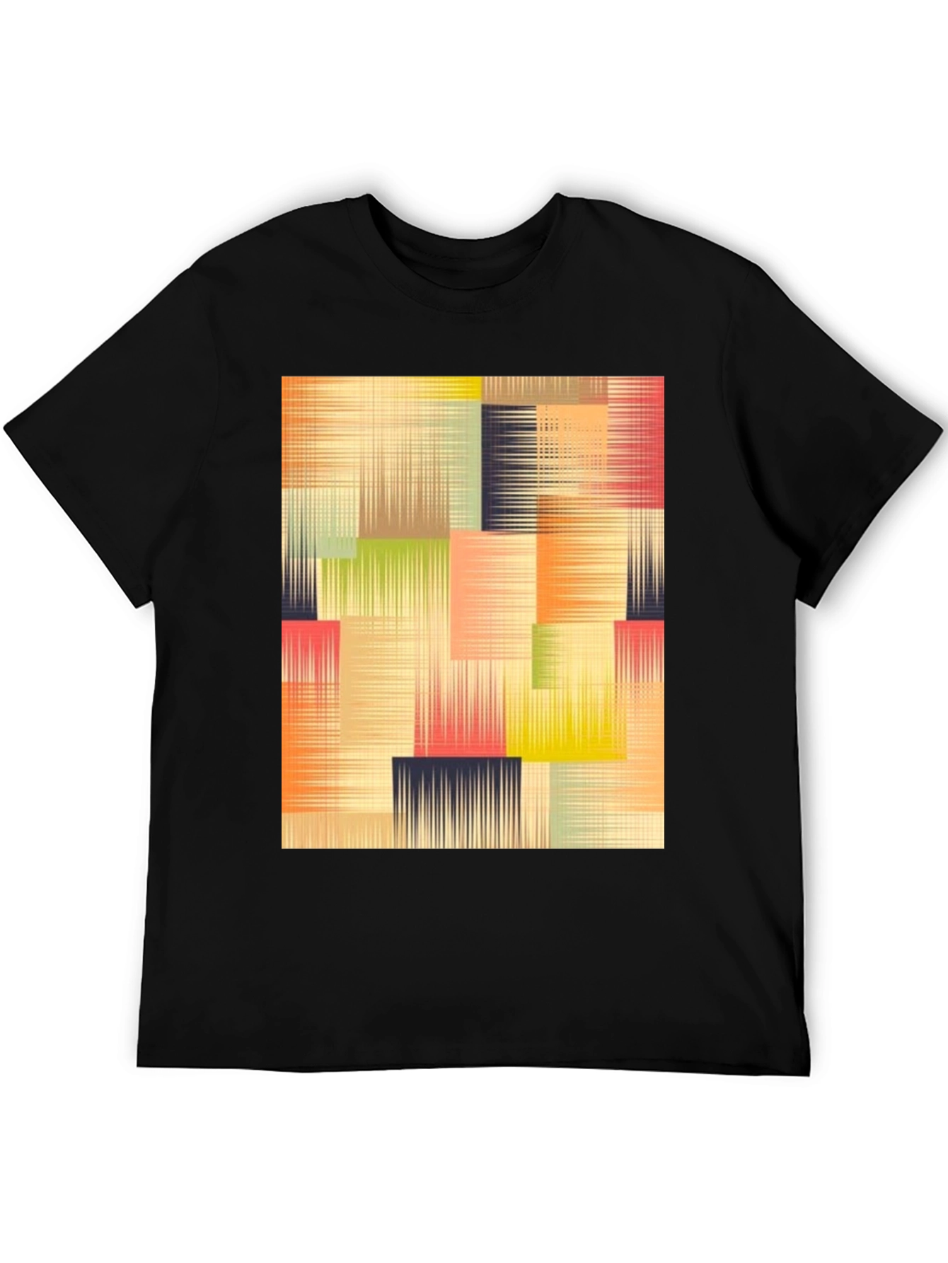 Abstract Geometric T-Shirt - Modern Art Design