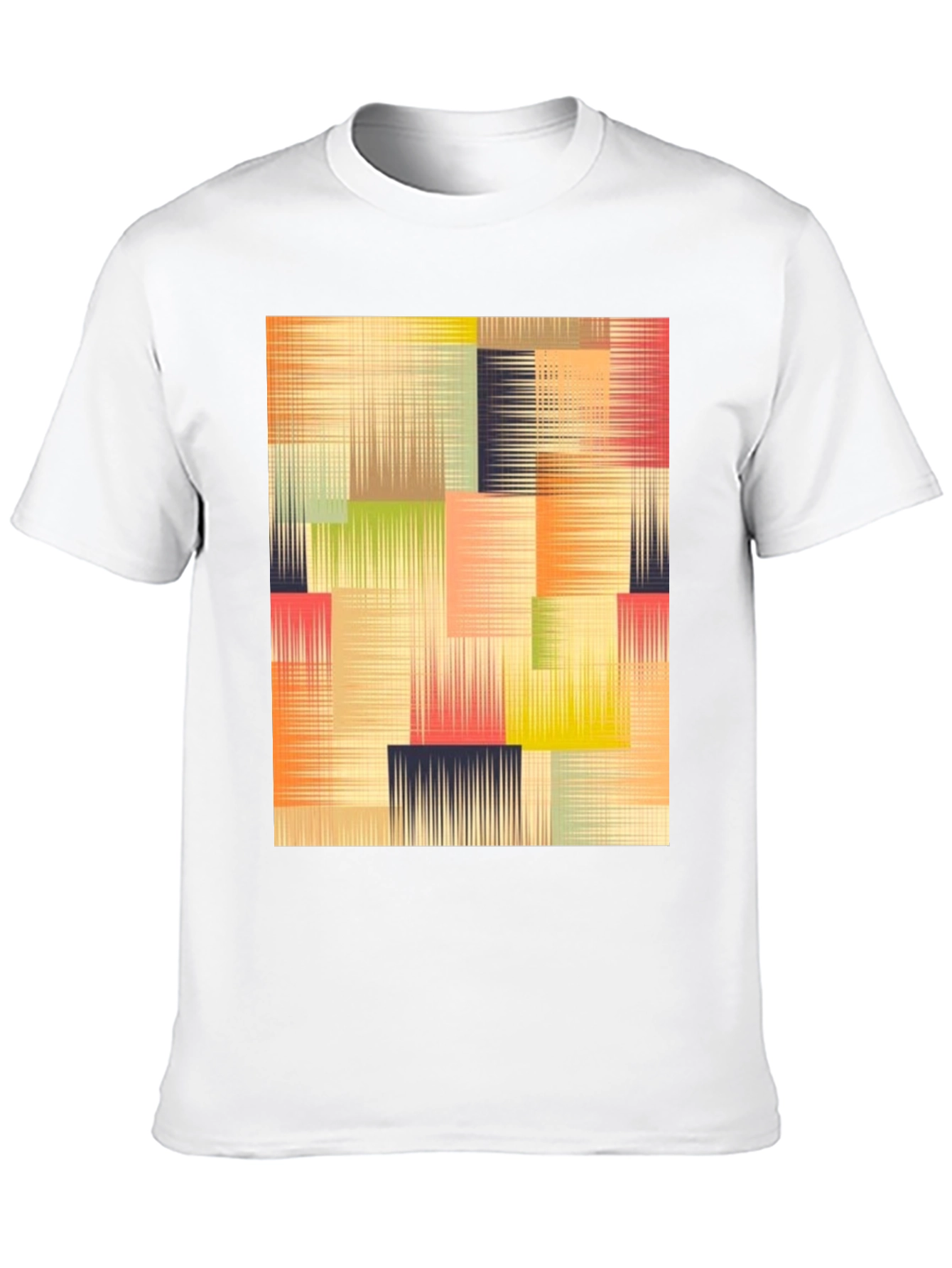 Abstract Geometric T-Shirt - Modern Art Design