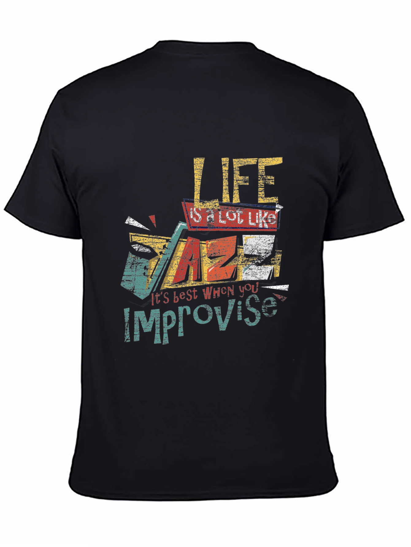 Life Improvise Graphic Print Tee