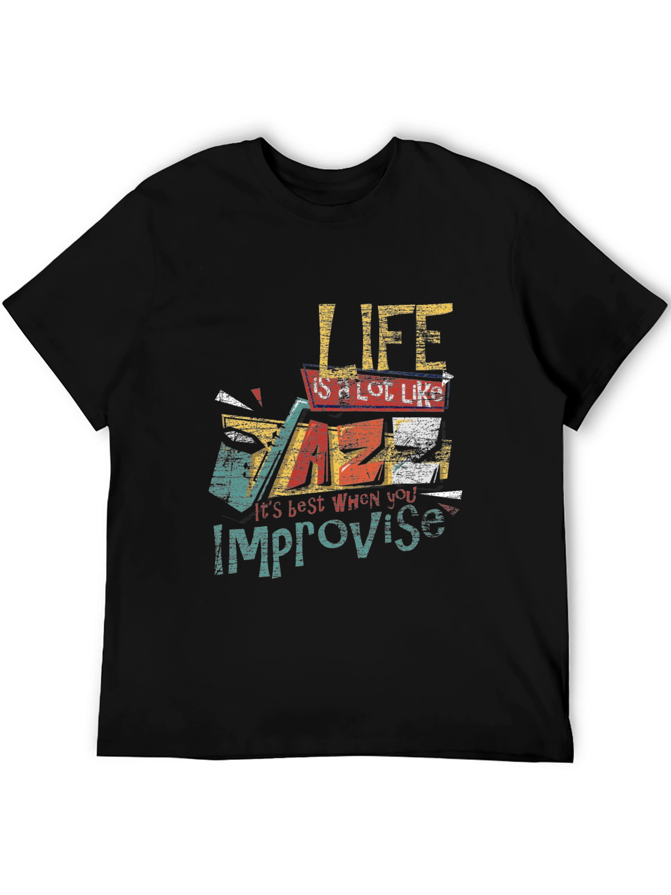 Life Improvise Graphic Print Tee