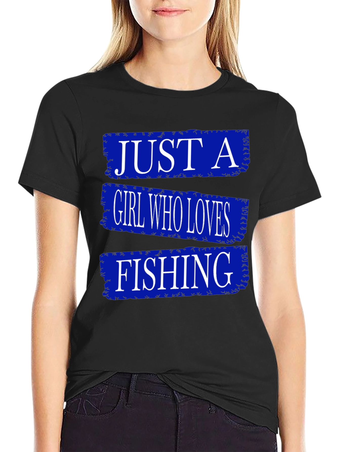 Just A Girl Who Loves Fishing T-Shirt