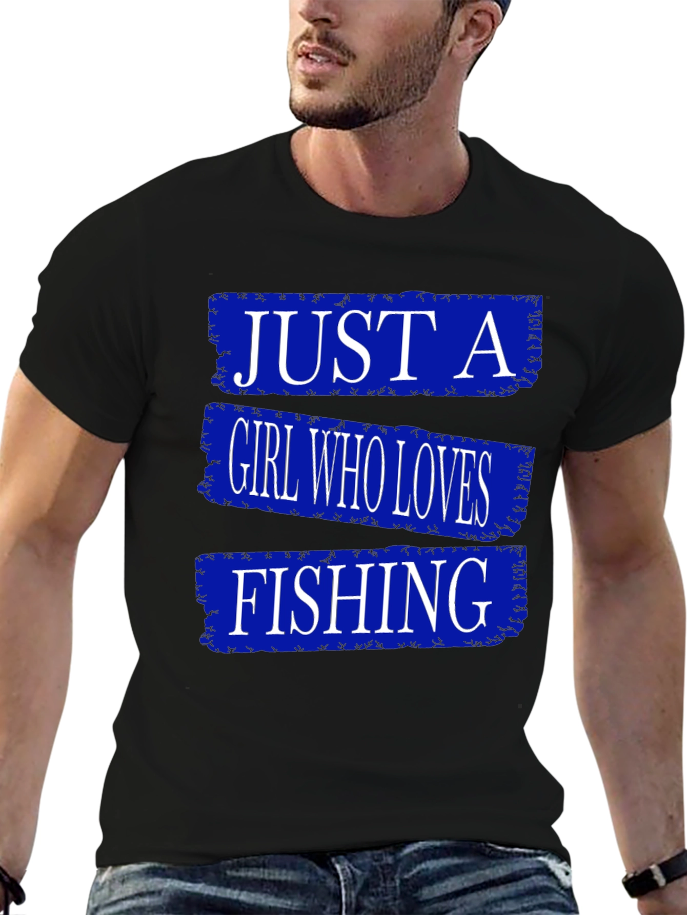 Just A Girl Who Loves Fishing T-Shirt