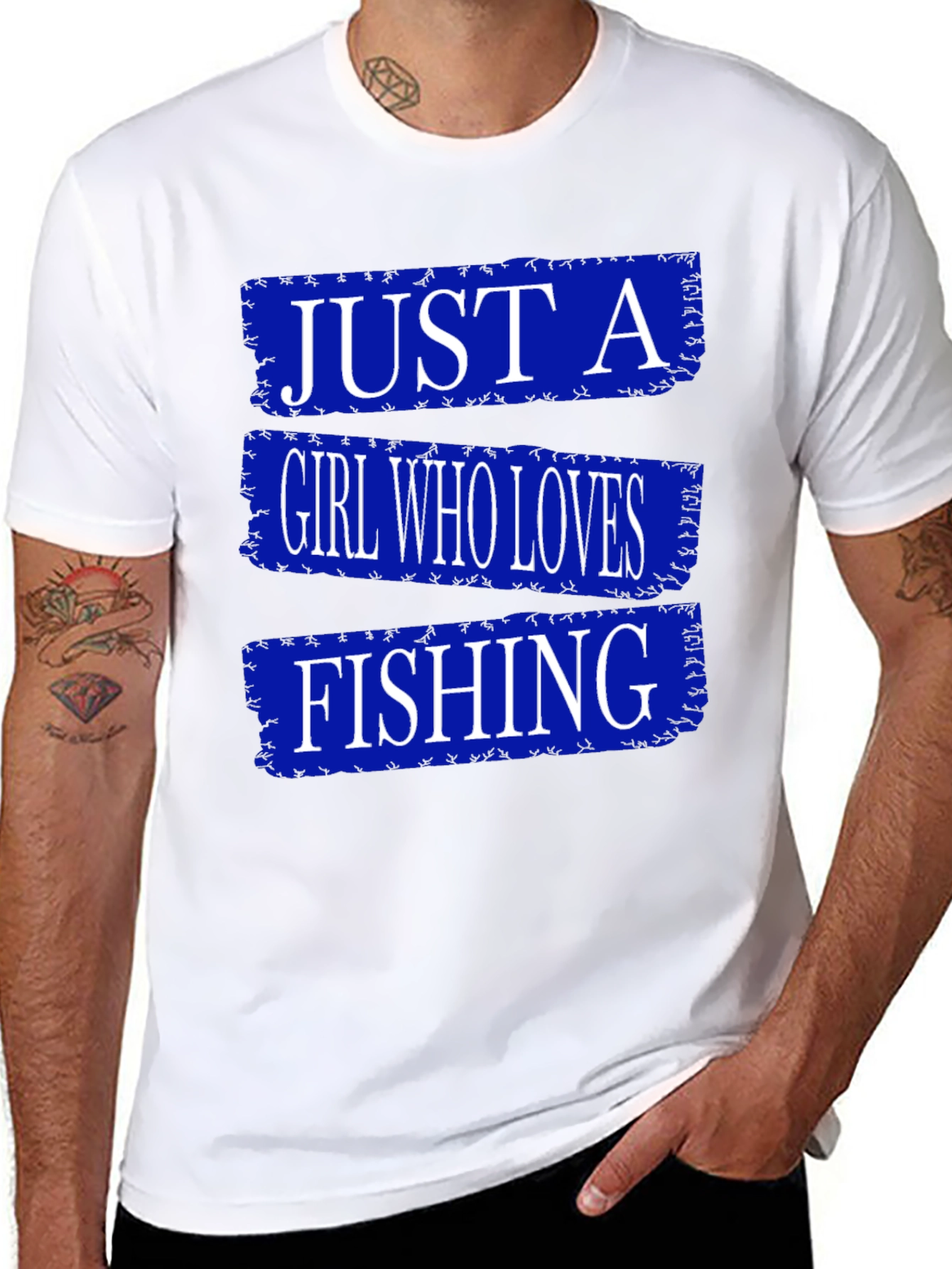 Just A Girl Who Loves Fishing T-Shirt