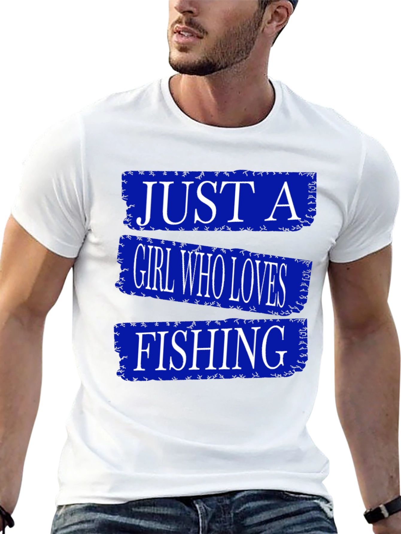 Just A Girl Who Loves Fishing T-Shirt