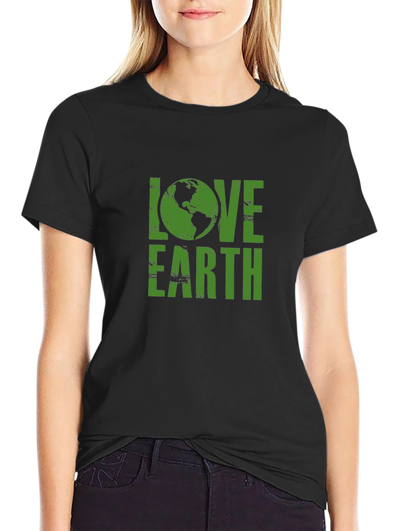 Love Earth Graphic Tee - Eco-Friendly Design
