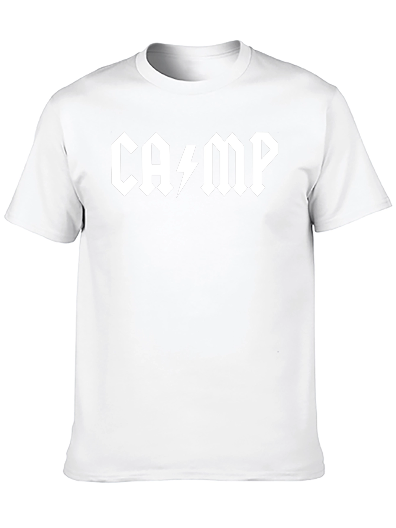 CAMP AC/DC Style Black T-Shirt