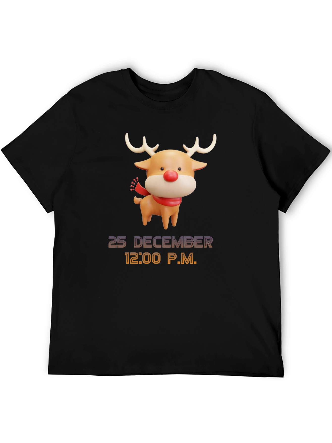 Festive Reindeer Christmas Tee