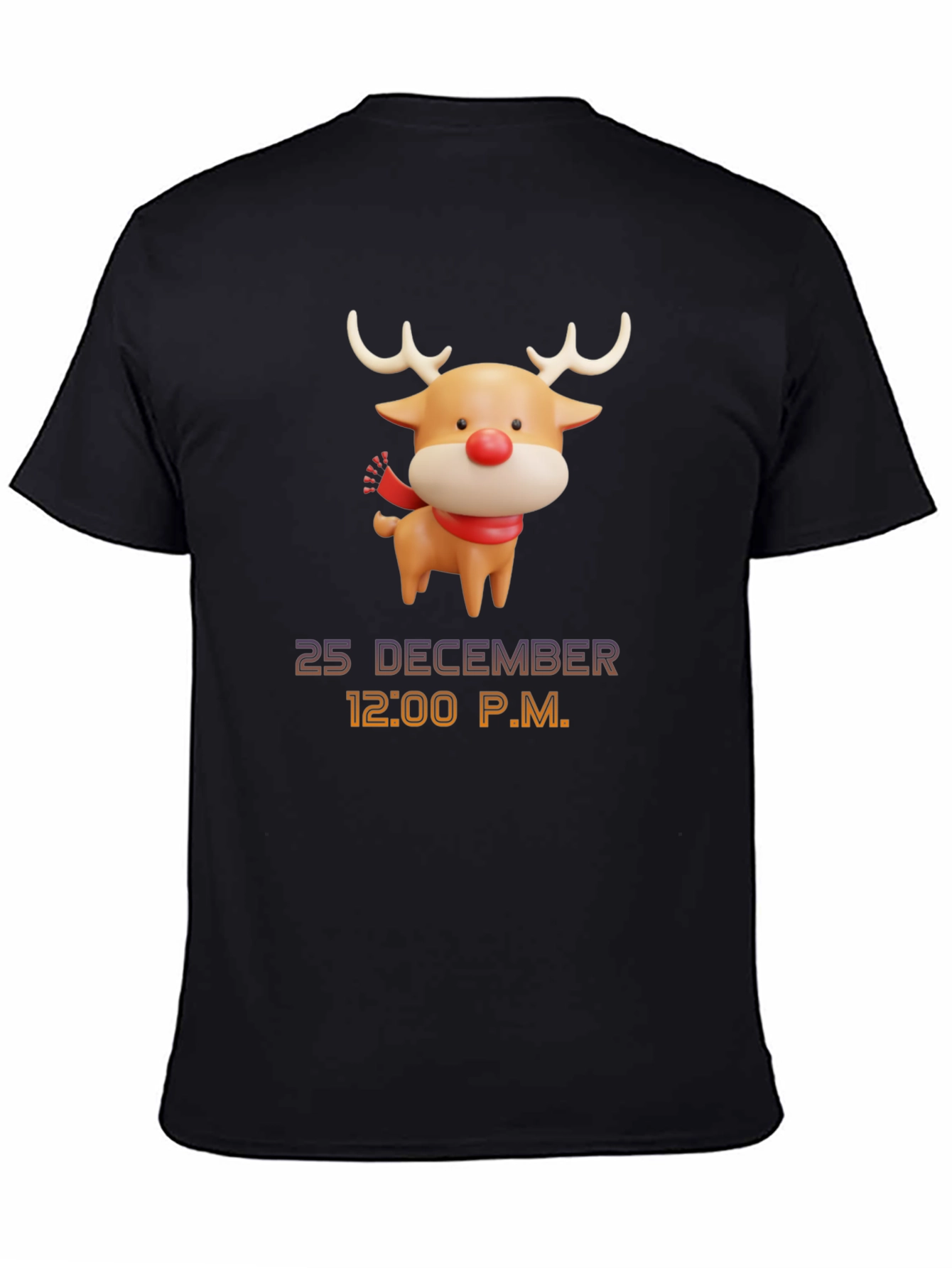 Festive Reindeer Christmas Tee