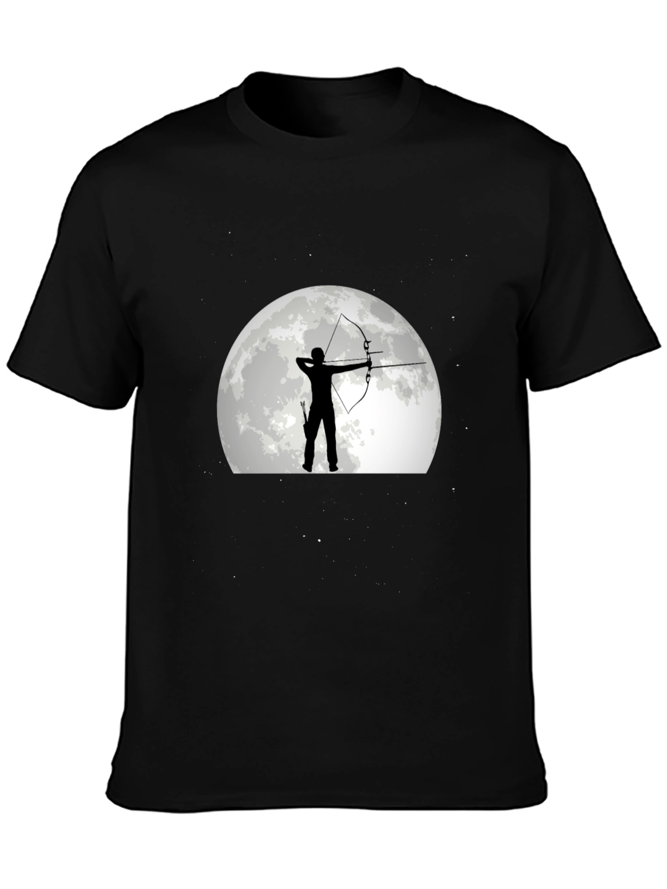 Archer Moon T-Shirt - Unique Graphic Tee